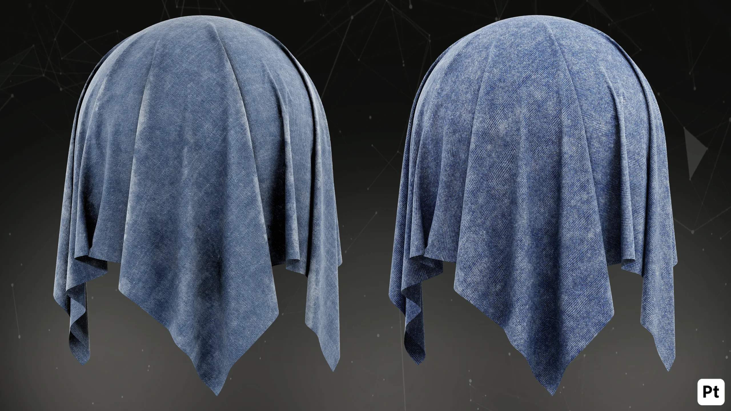 30 Denim Fabric Smart Materials For Substance Painter_VOL03