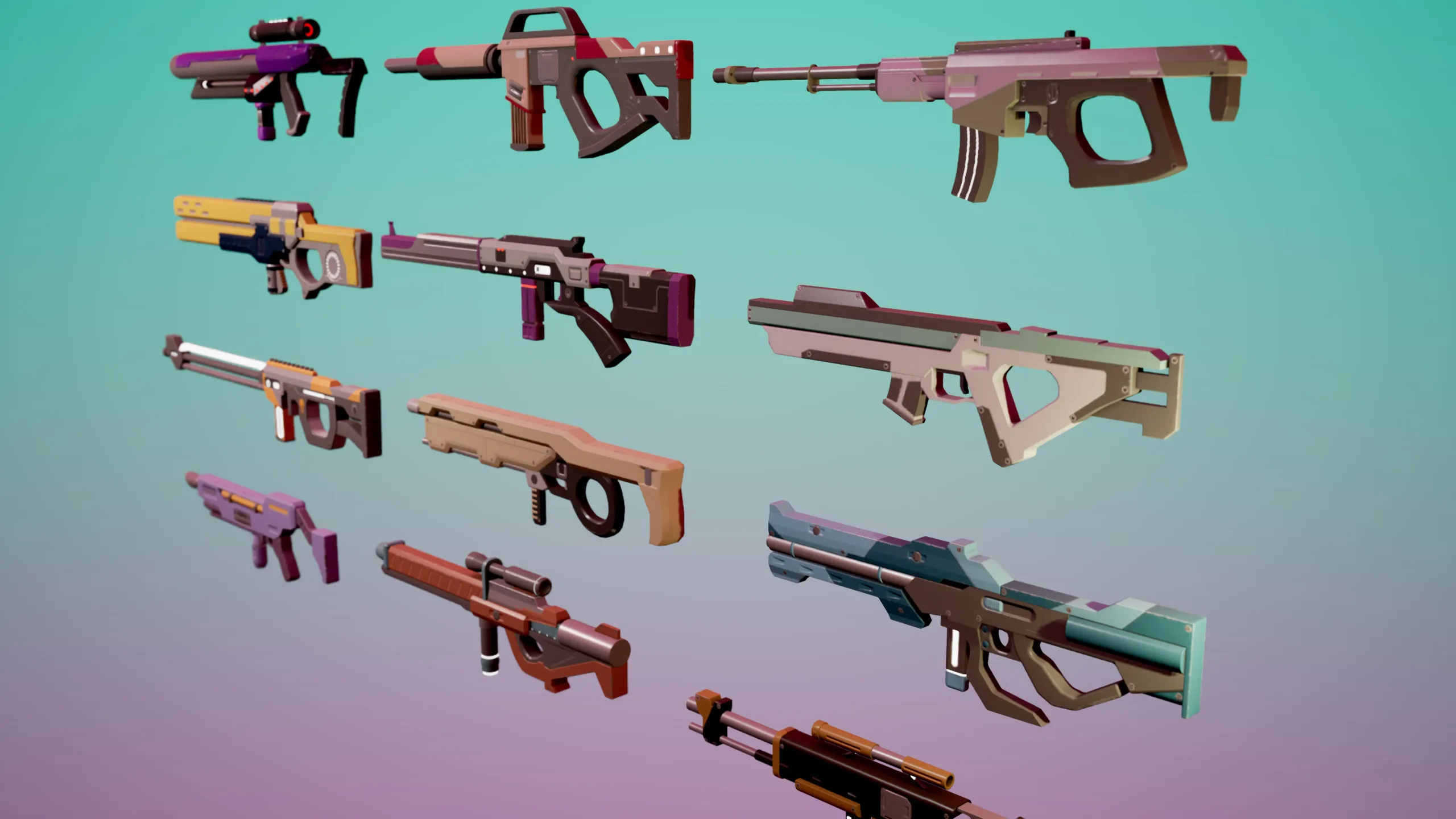 SciFi Rifles Bundle