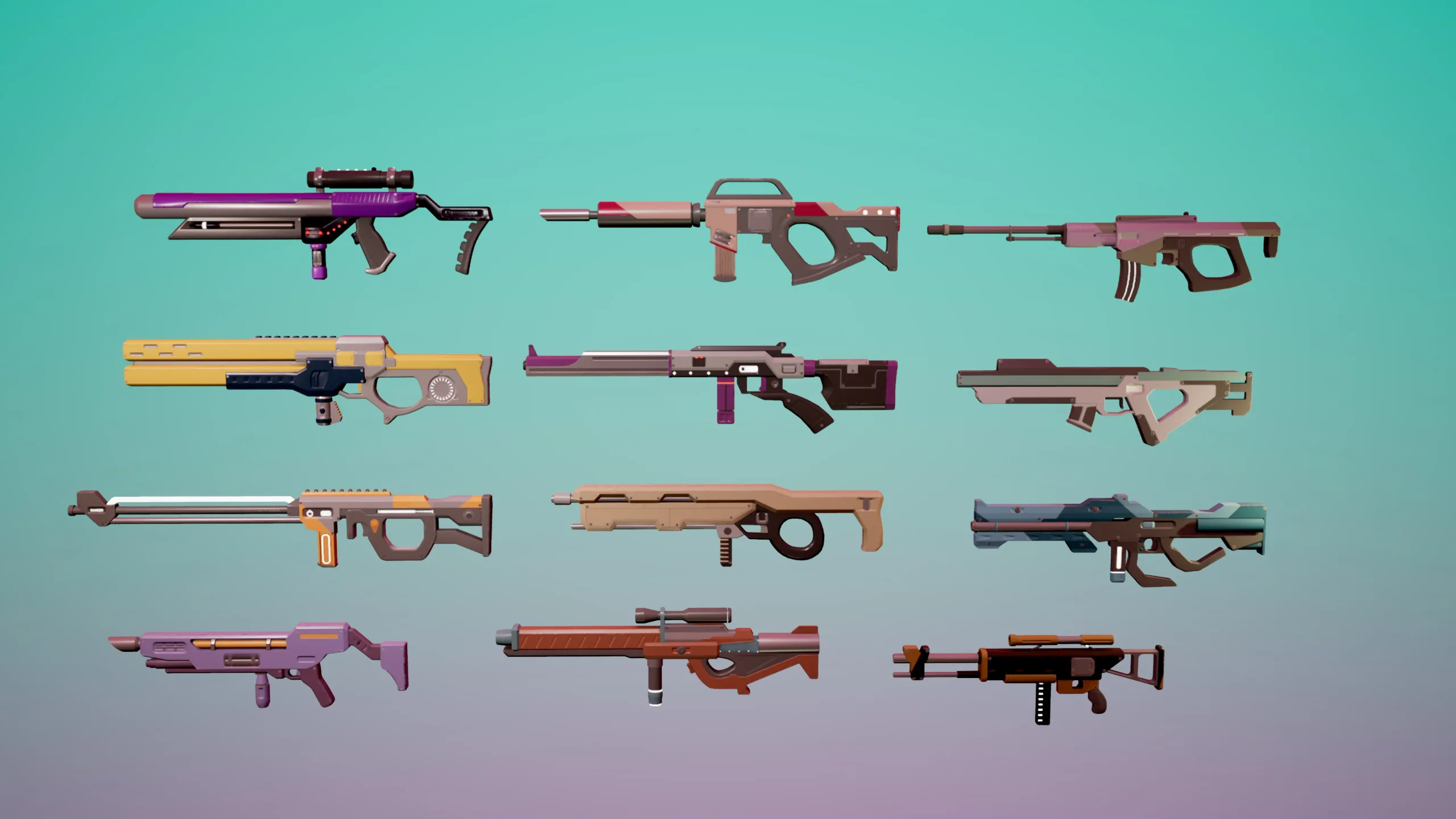 SciFi Rifles Bundle