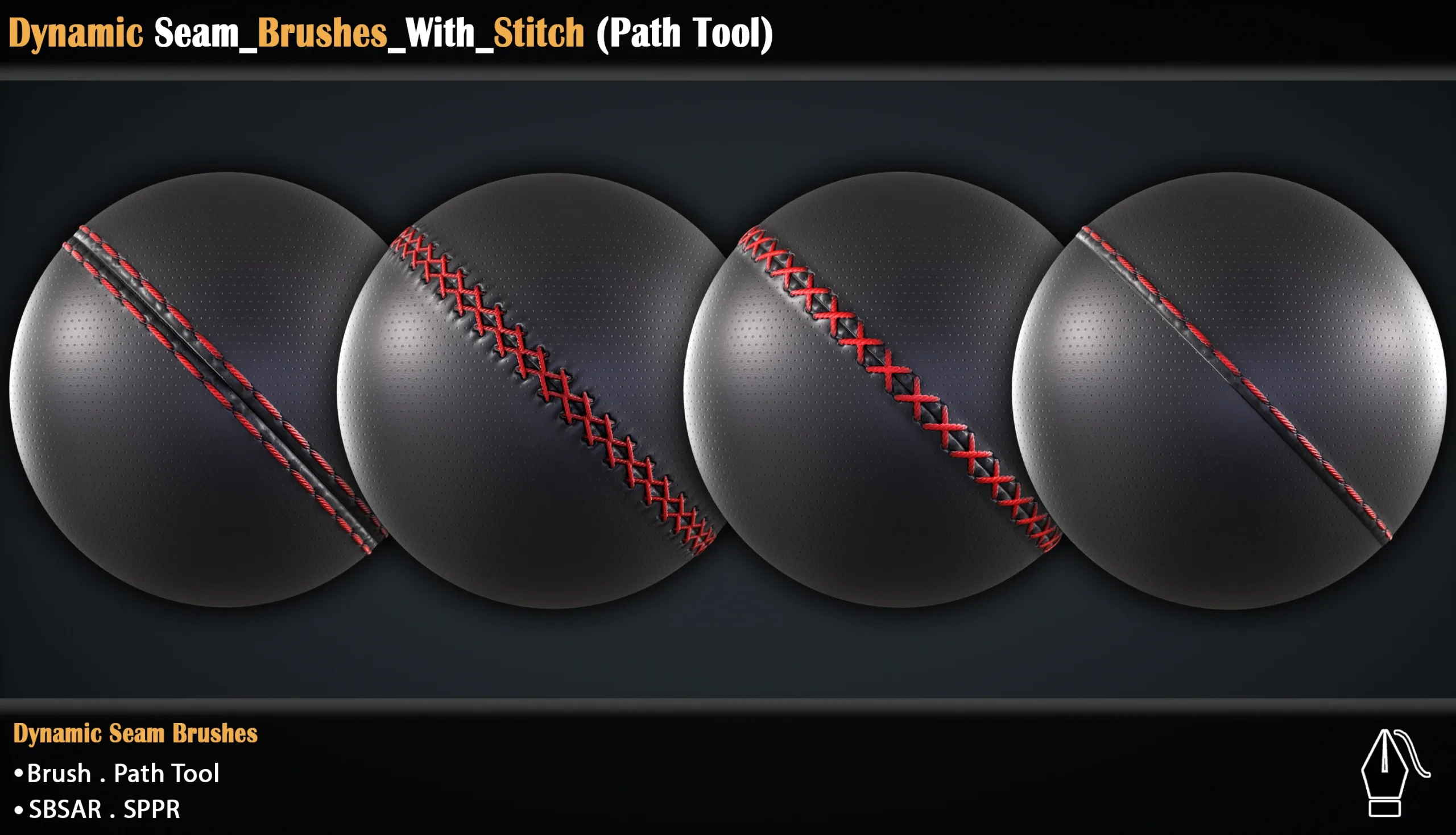 Dynamic Seam_Brushes_With_Stitch (Path Tool)