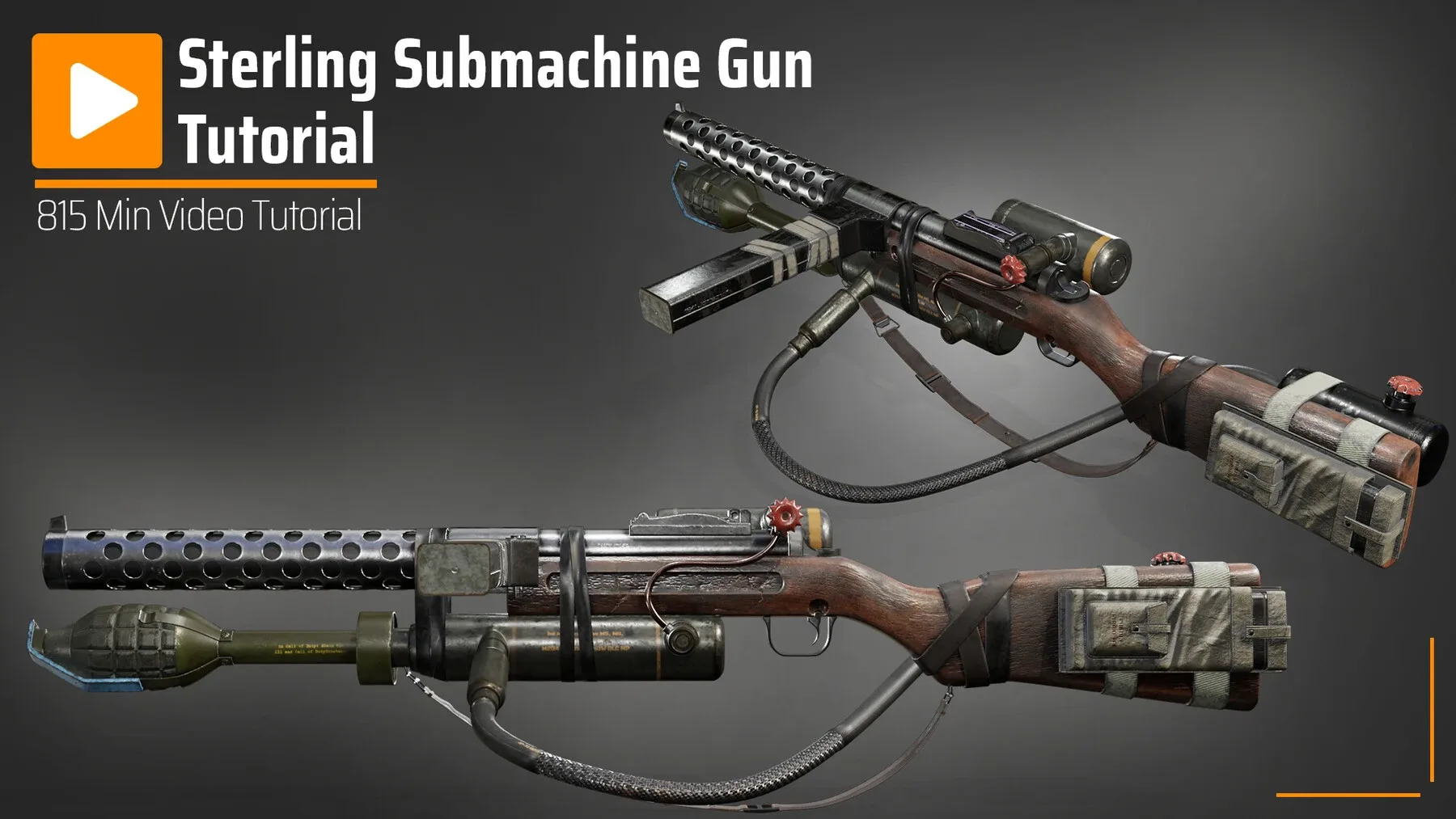 sterling submachine gun