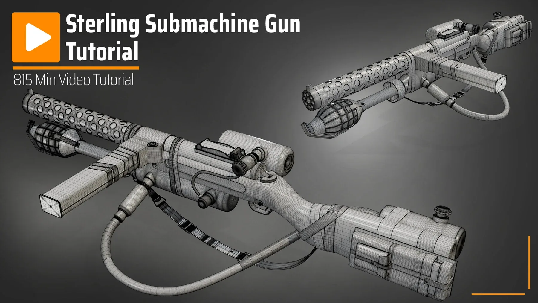 sterling submachine gun