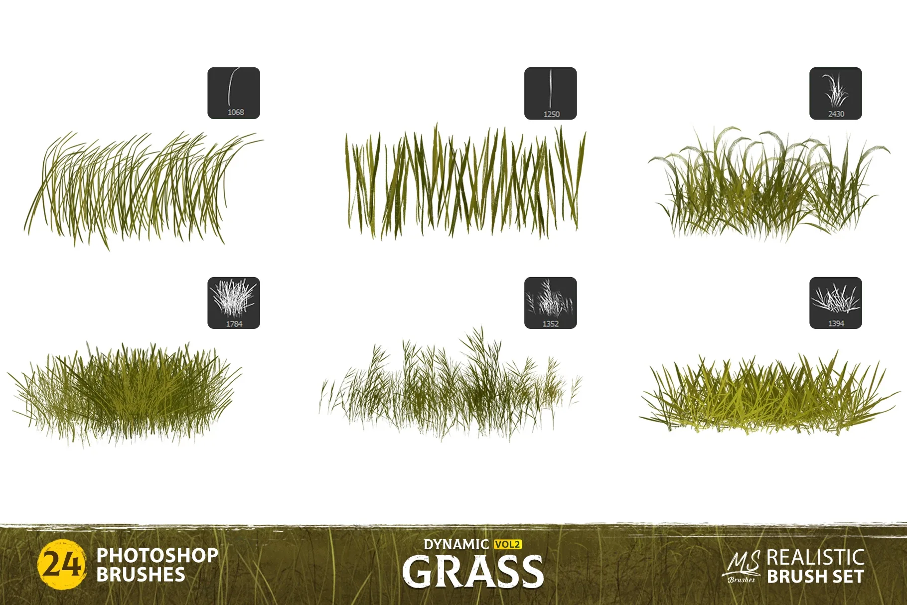 Grass Brushes VOL2