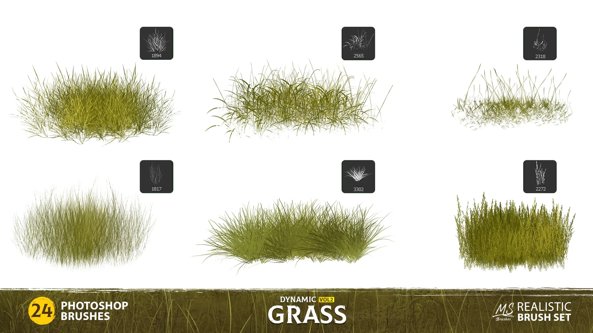 Grass Brushes VOL2