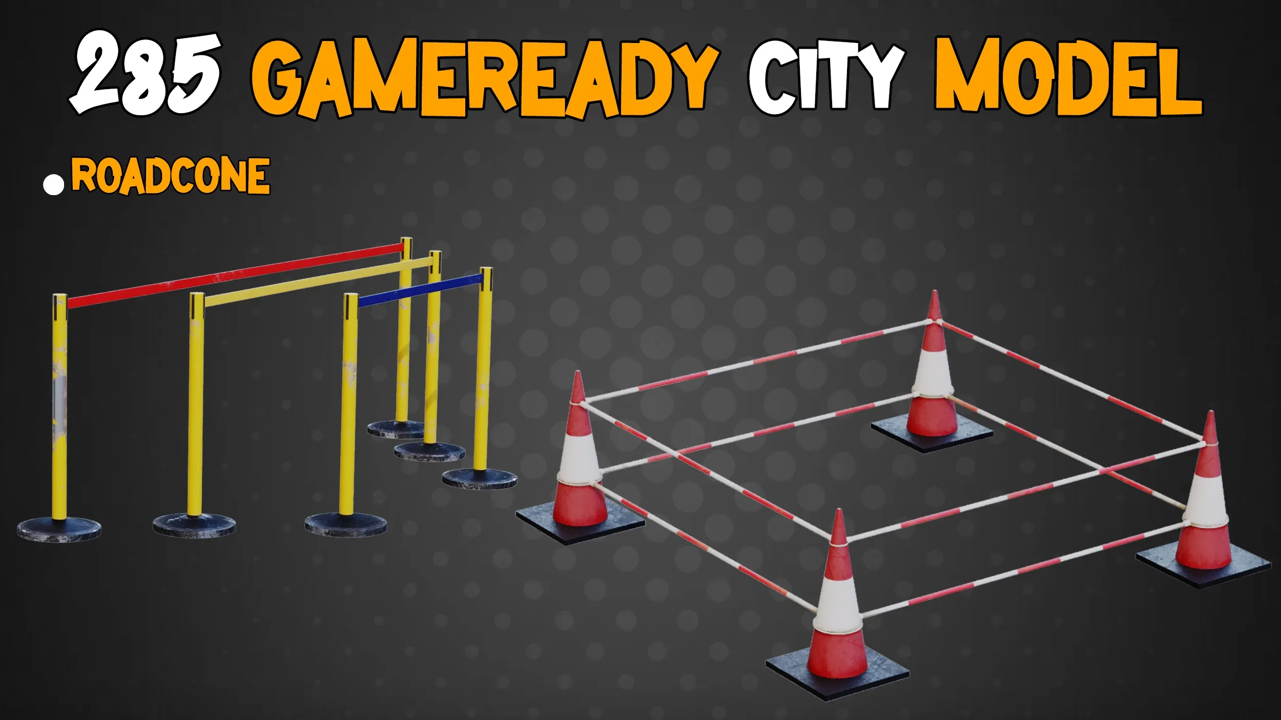 285 Game-Ready City Model - Vol 01