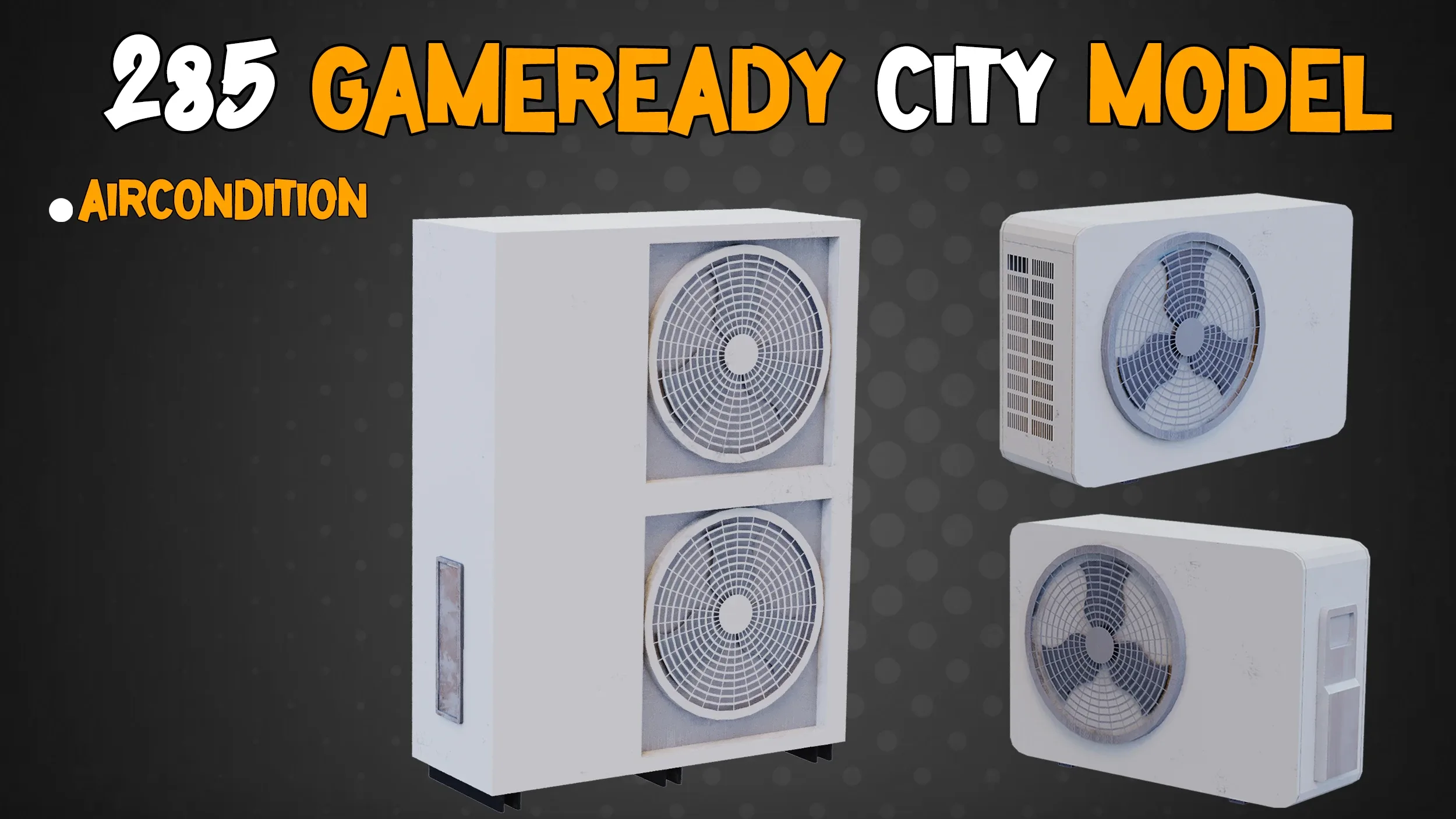 285 Game-Ready City Model - Vol 01