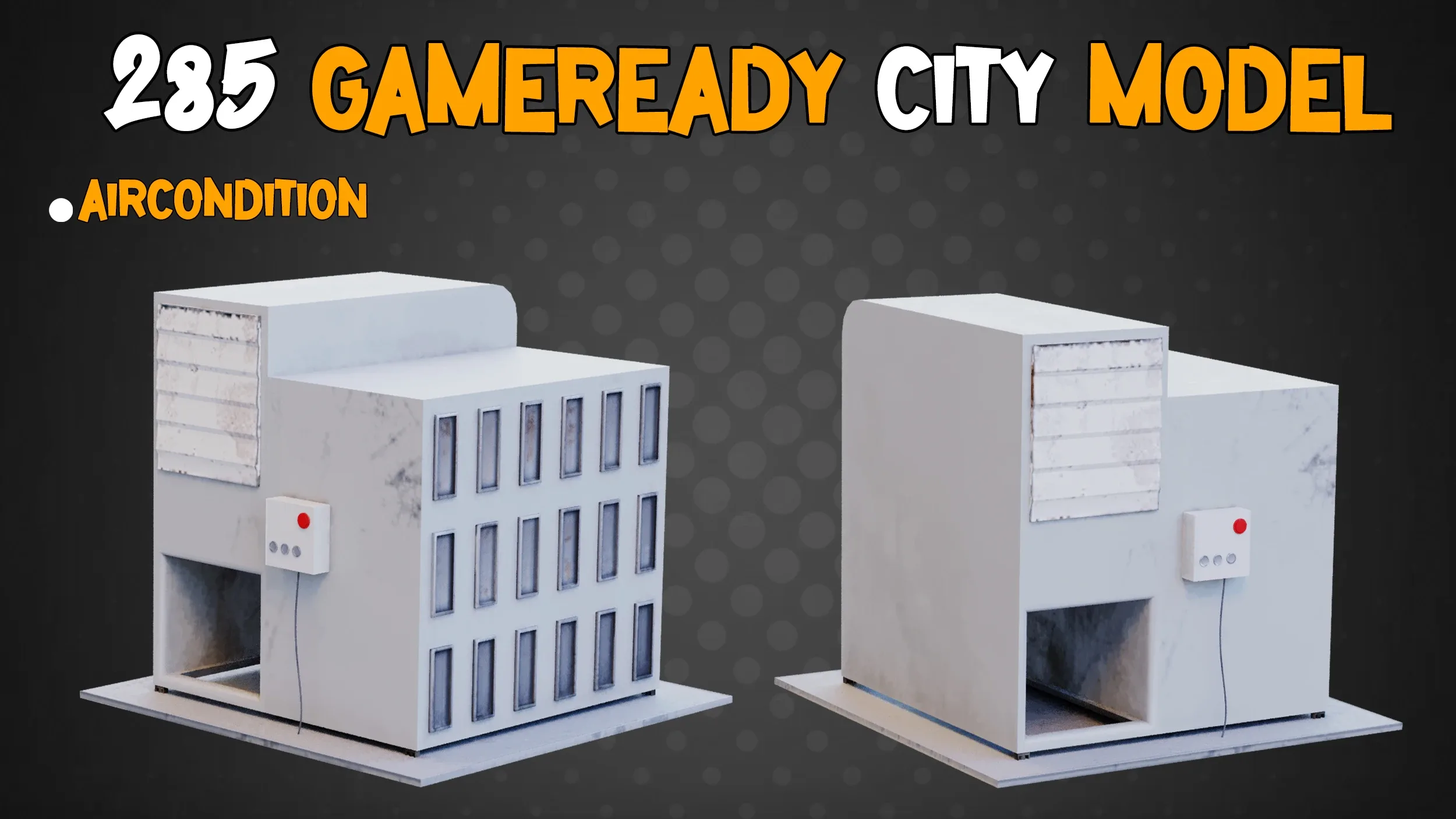 285 Game-Ready City Model - Vol 01