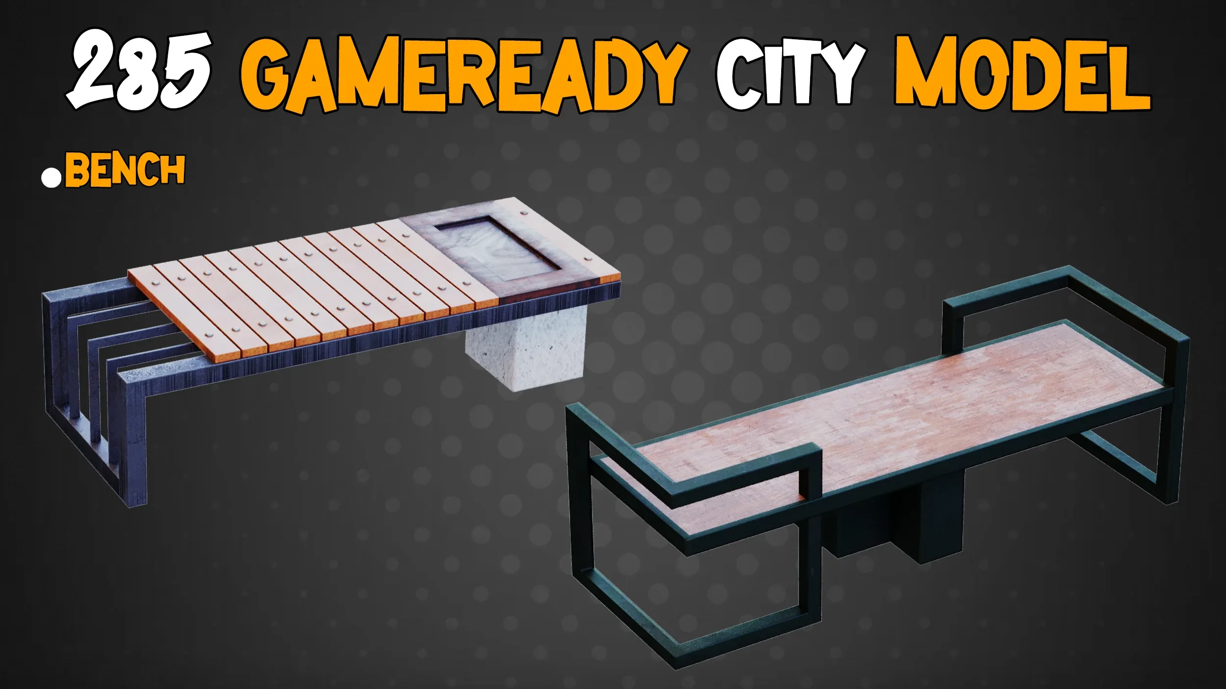 285 Game-Ready City Model - Vol 01