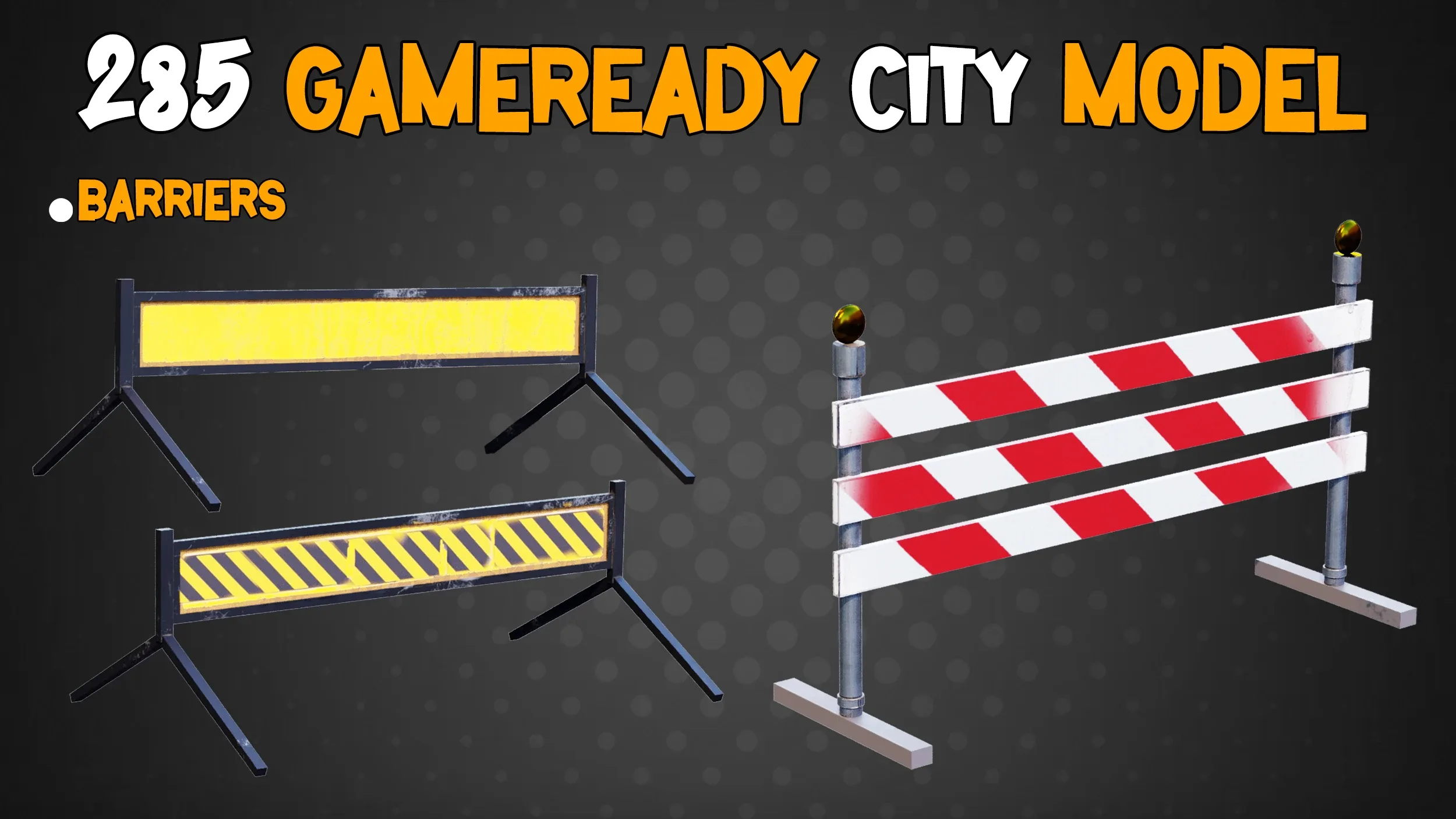 285 Game-Ready City Model - Vol 01