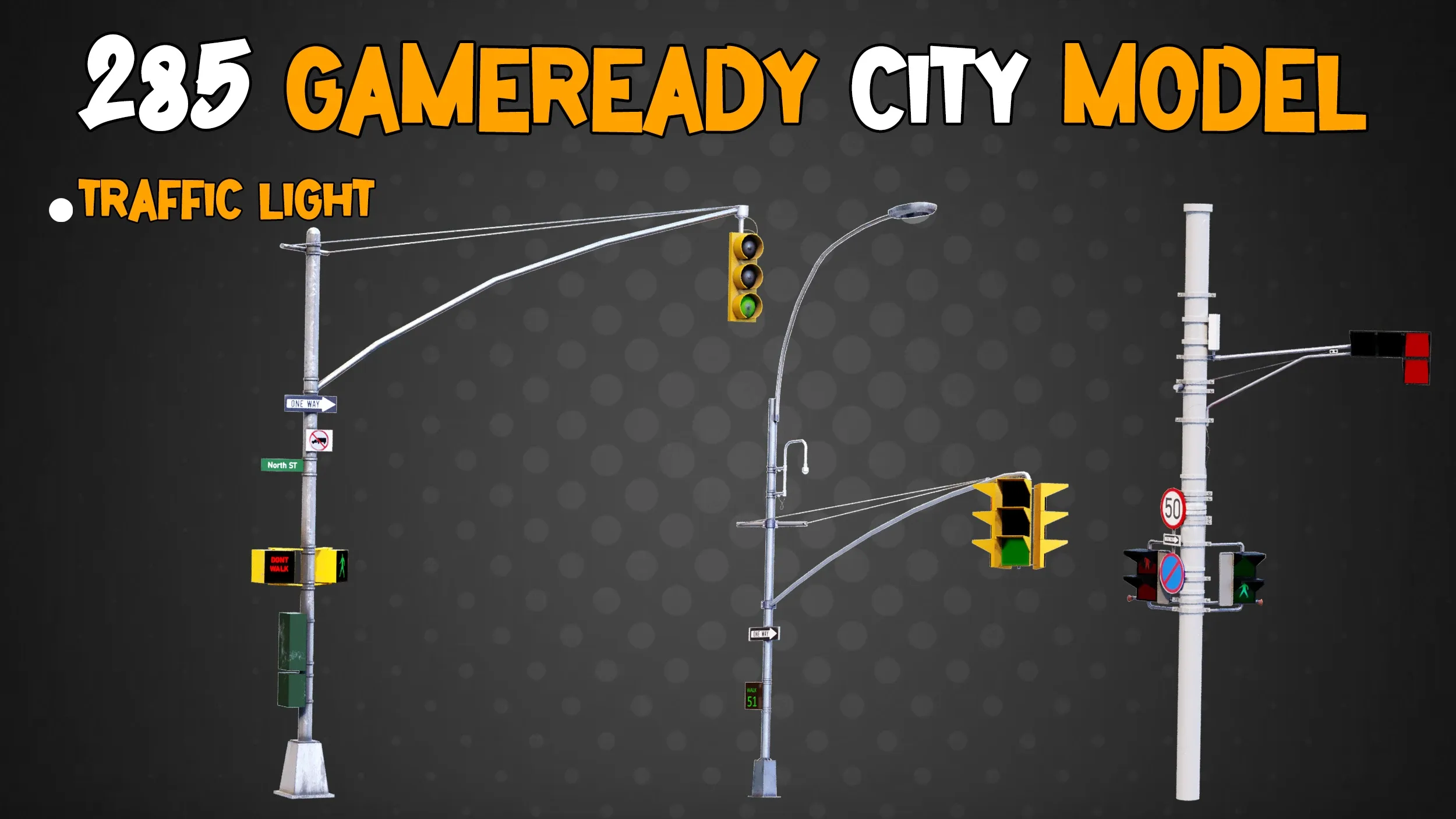 285 Game-Ready City Model - Vol 01