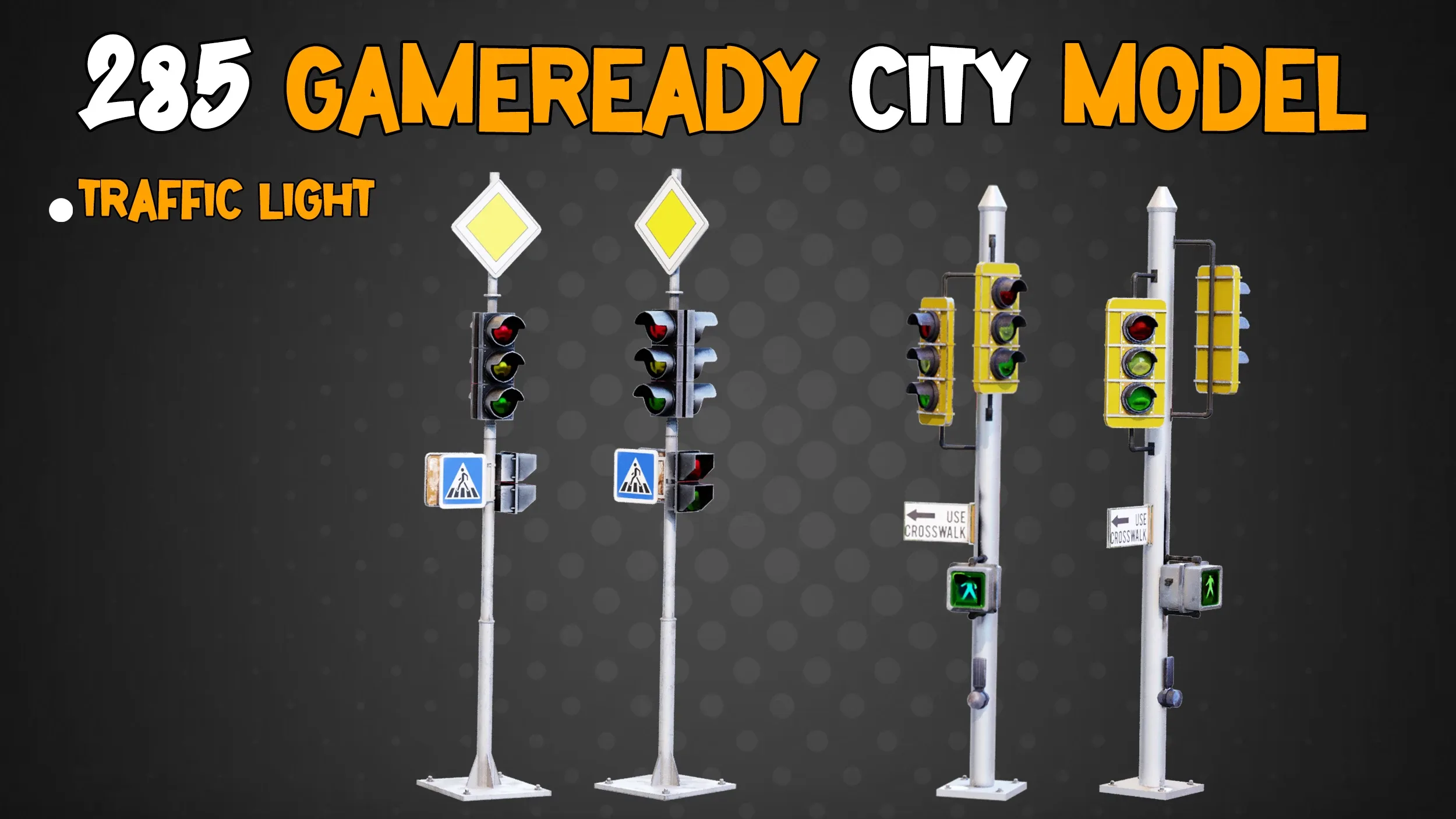 285 Game-Ready City Model - Vol 01