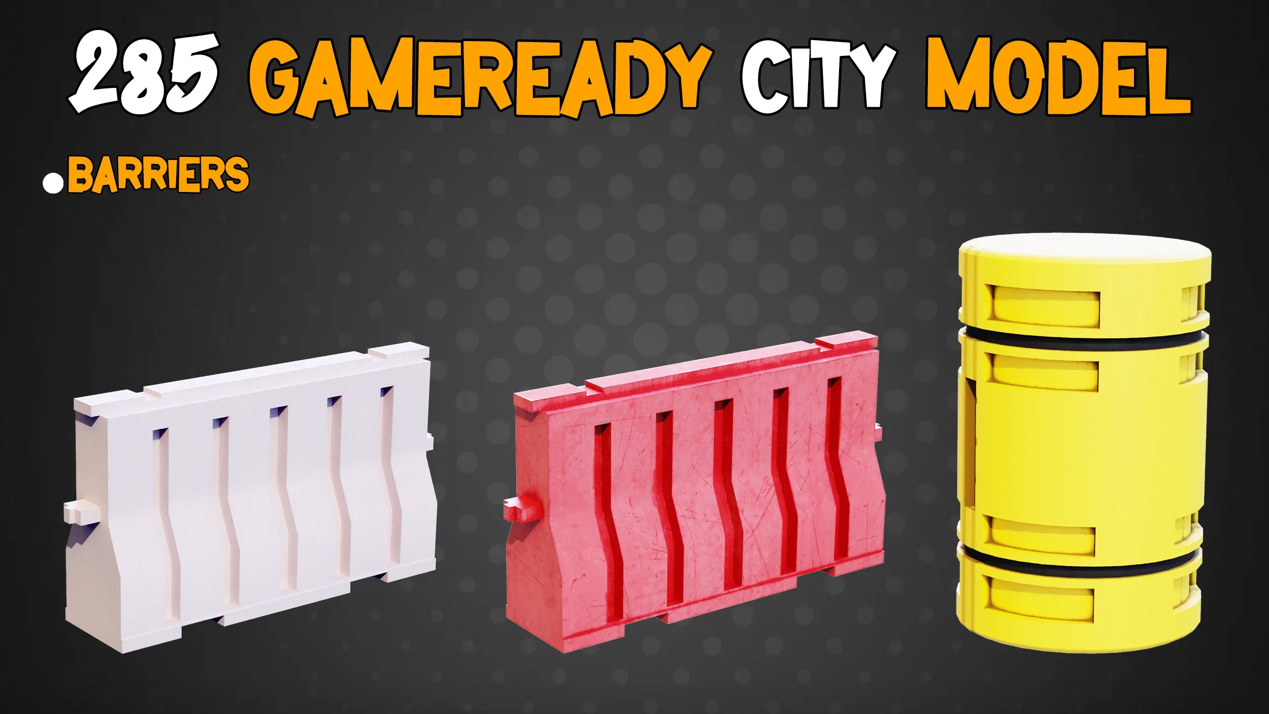 285 Game-Ready City Model - Vol 01