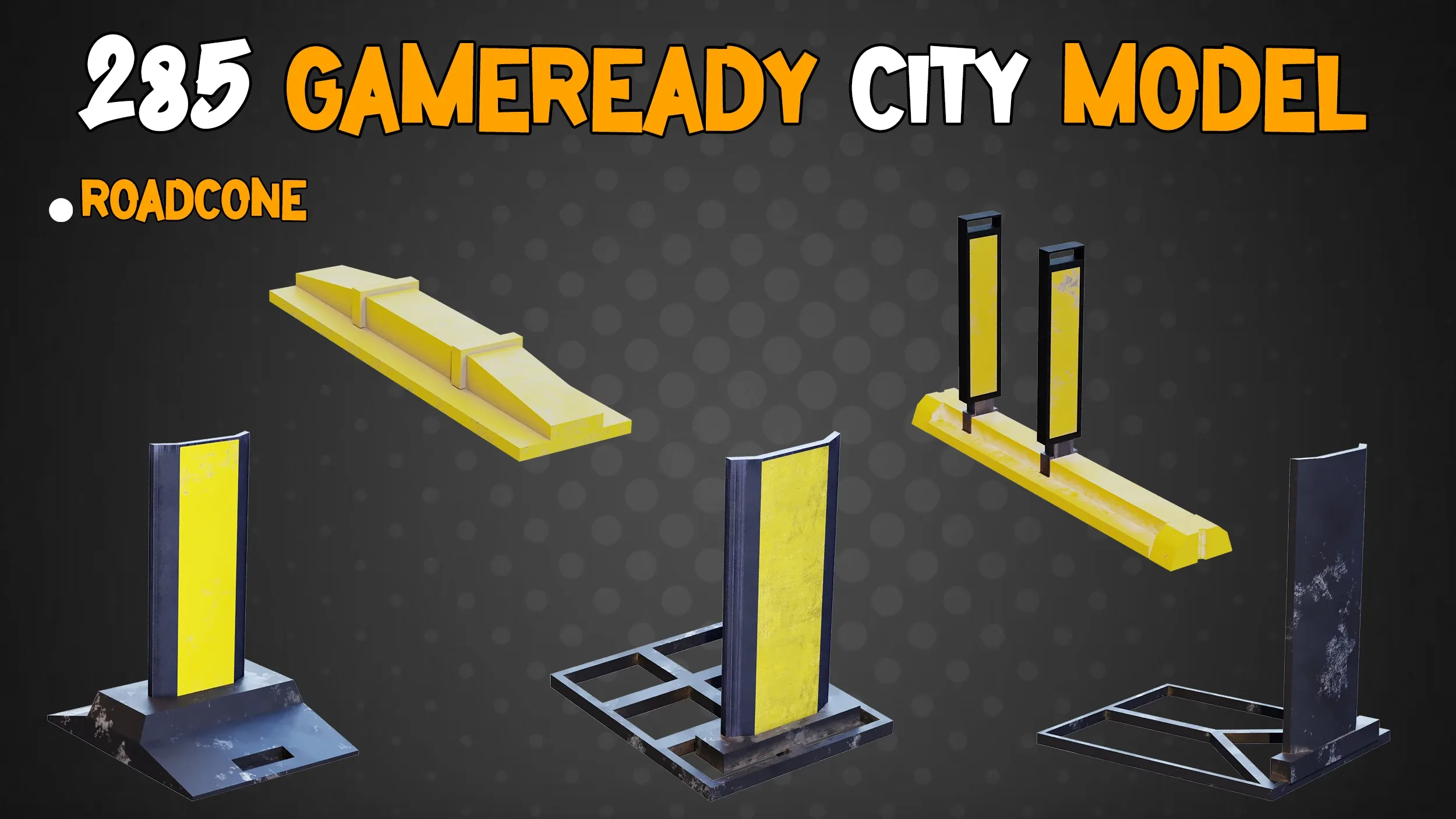 285 Game-Ready City Model - Vol 01