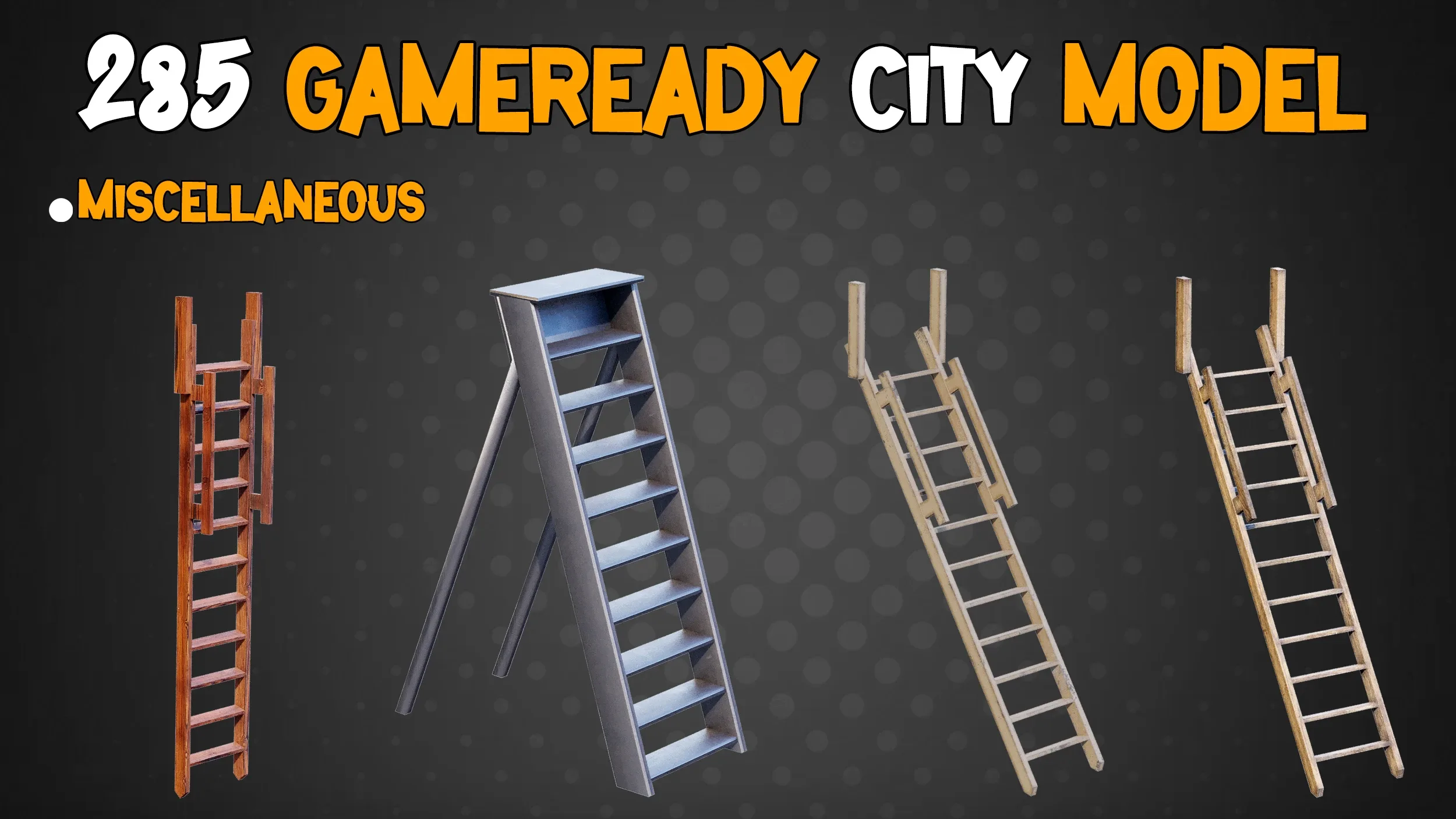 285 Game-Ready City Model - Vol 01