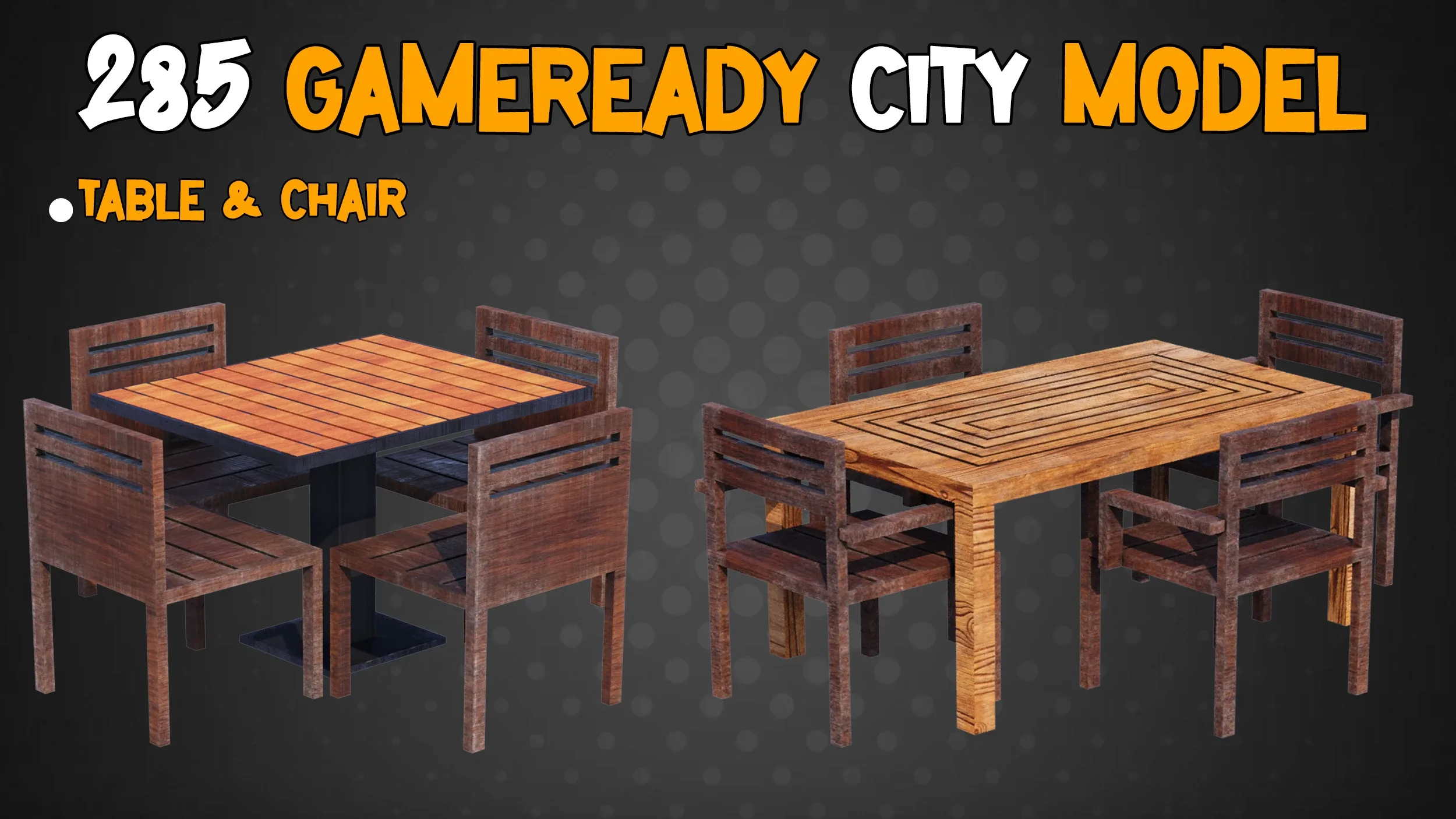 285 Game-Ready City Model - Vol 01