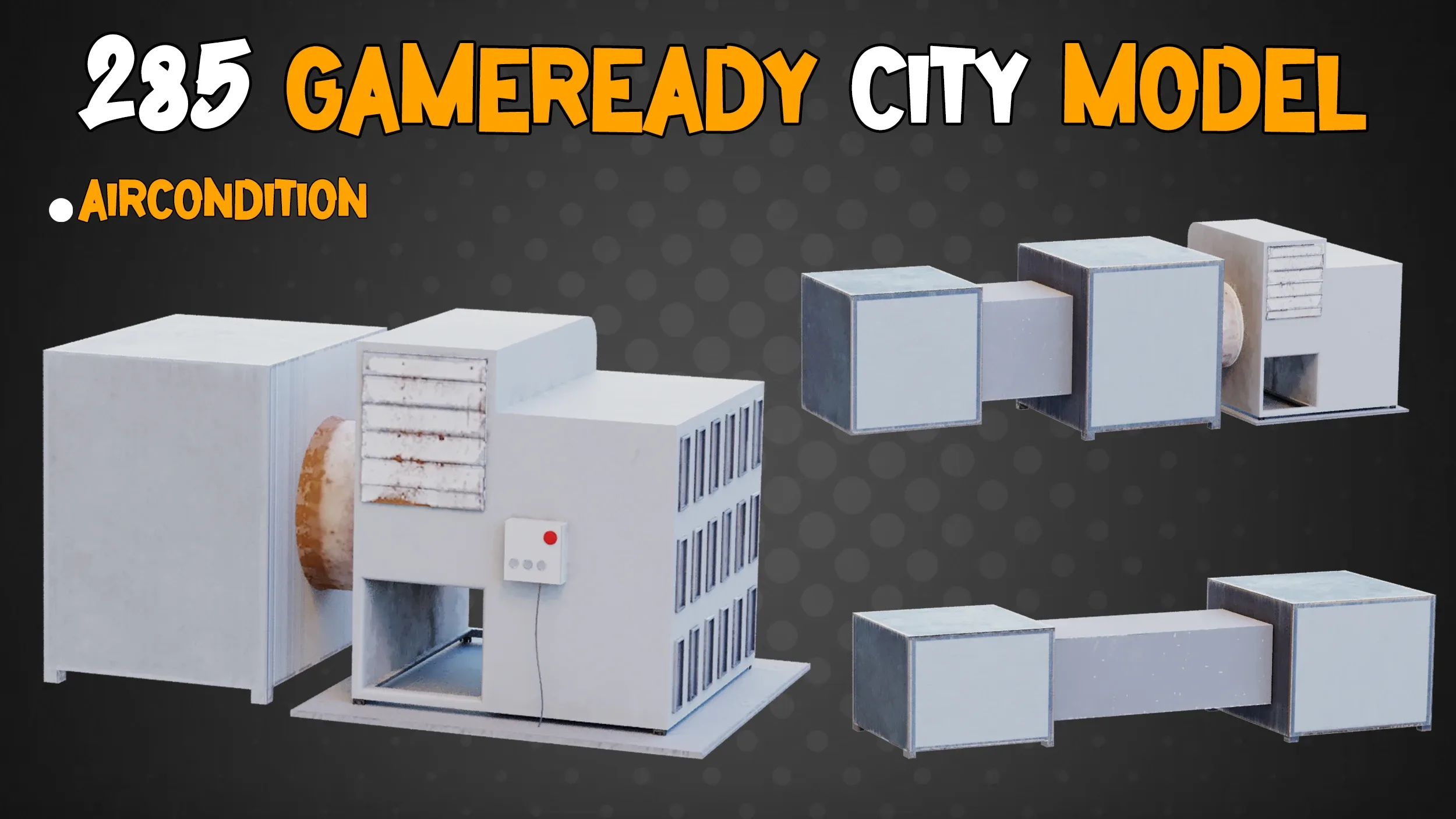 285 Game-Ready City Model - Vol 01