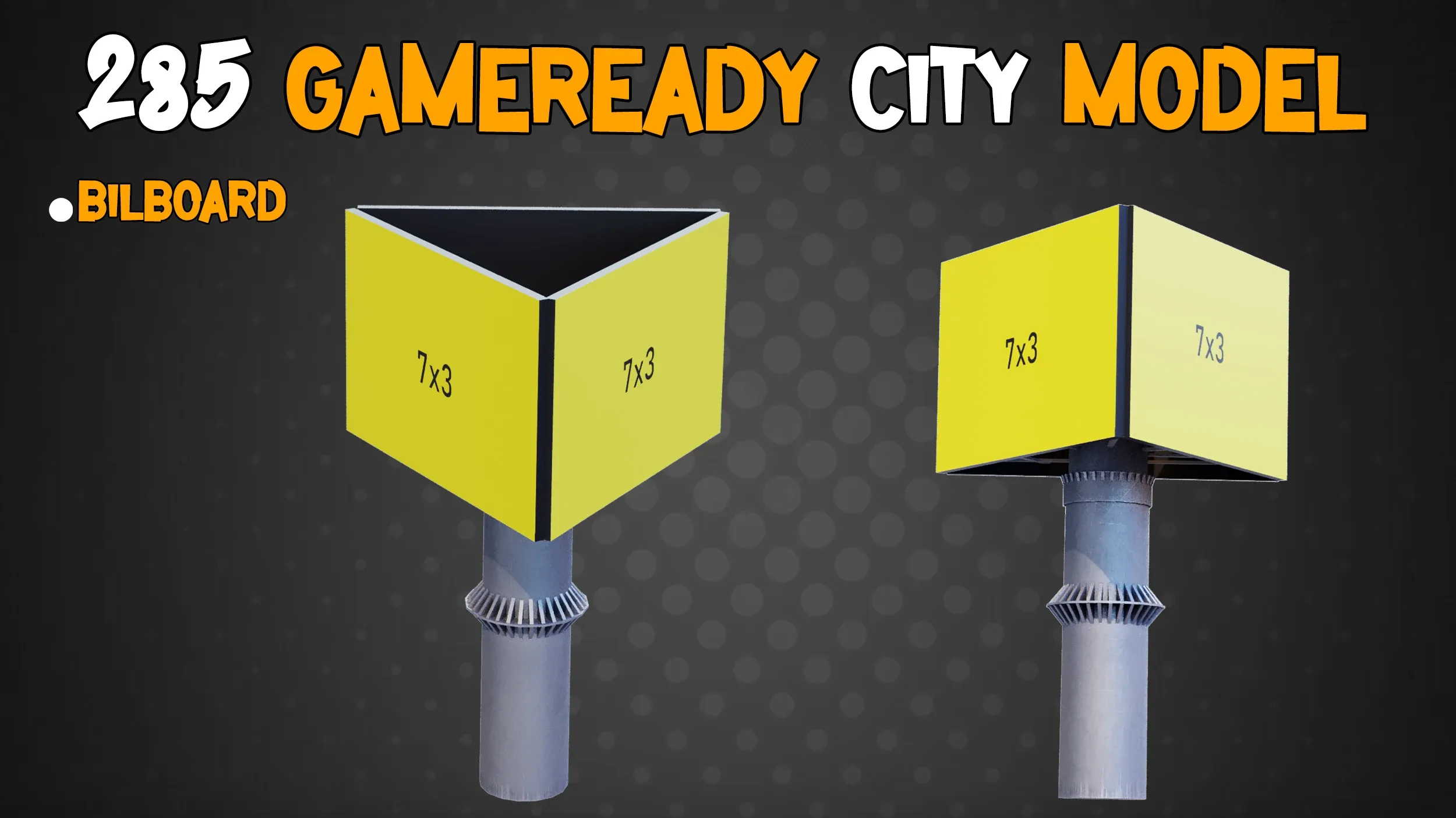 285 Game-Ready City Model - Vol 01