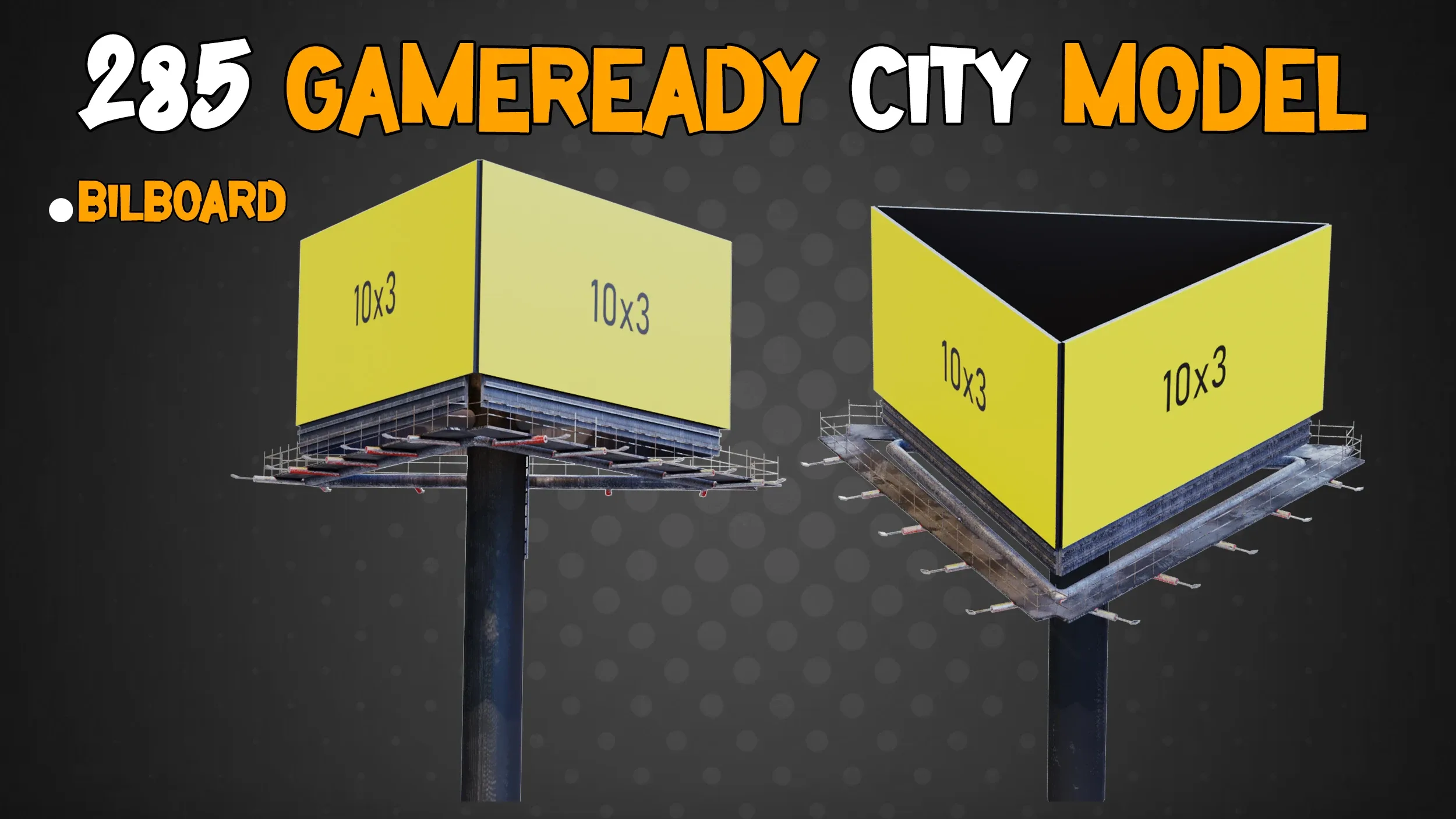 285 Game-Ready City Model - Vol 01