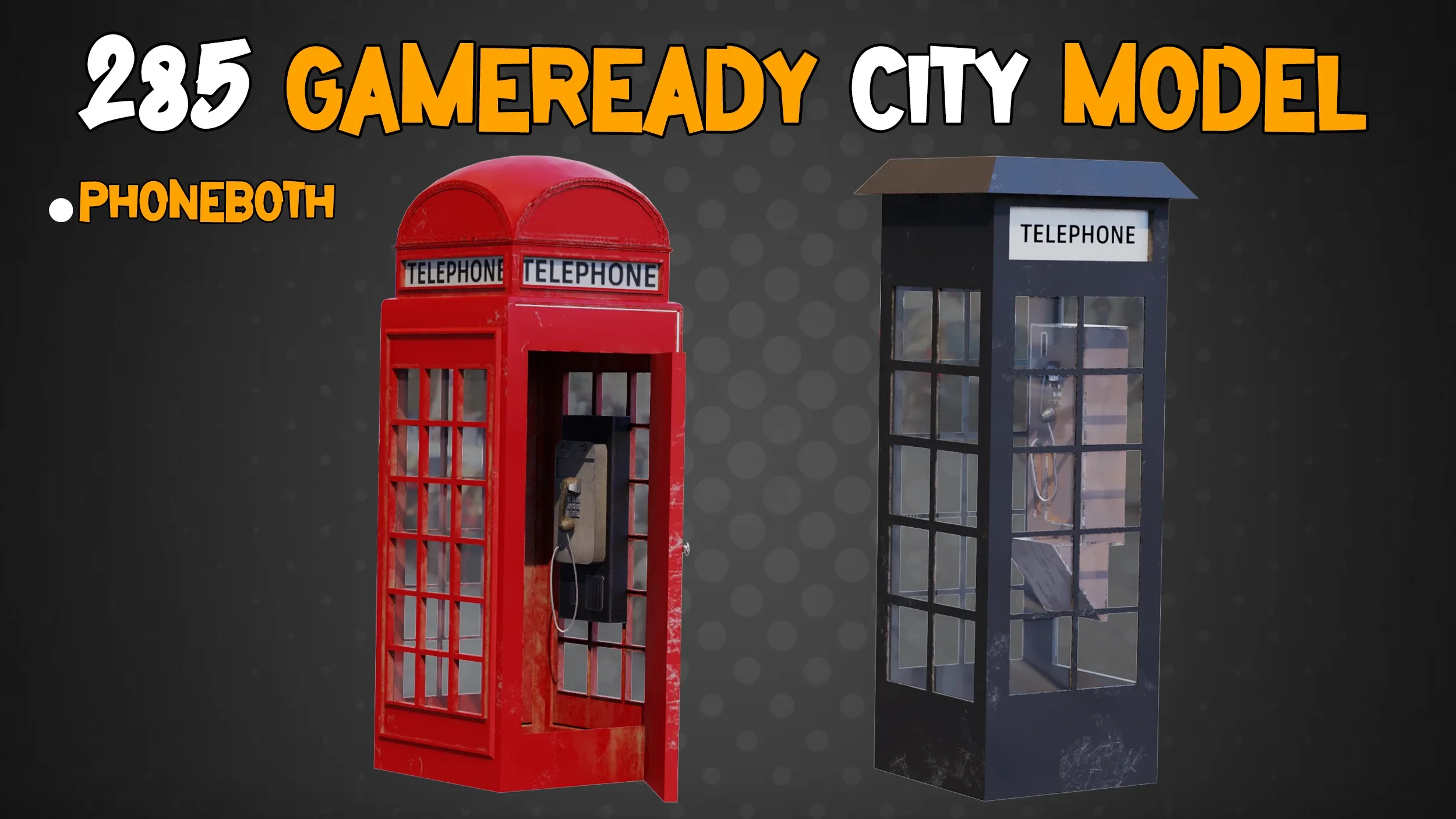 285 Game-Ready City Model - Vol 01