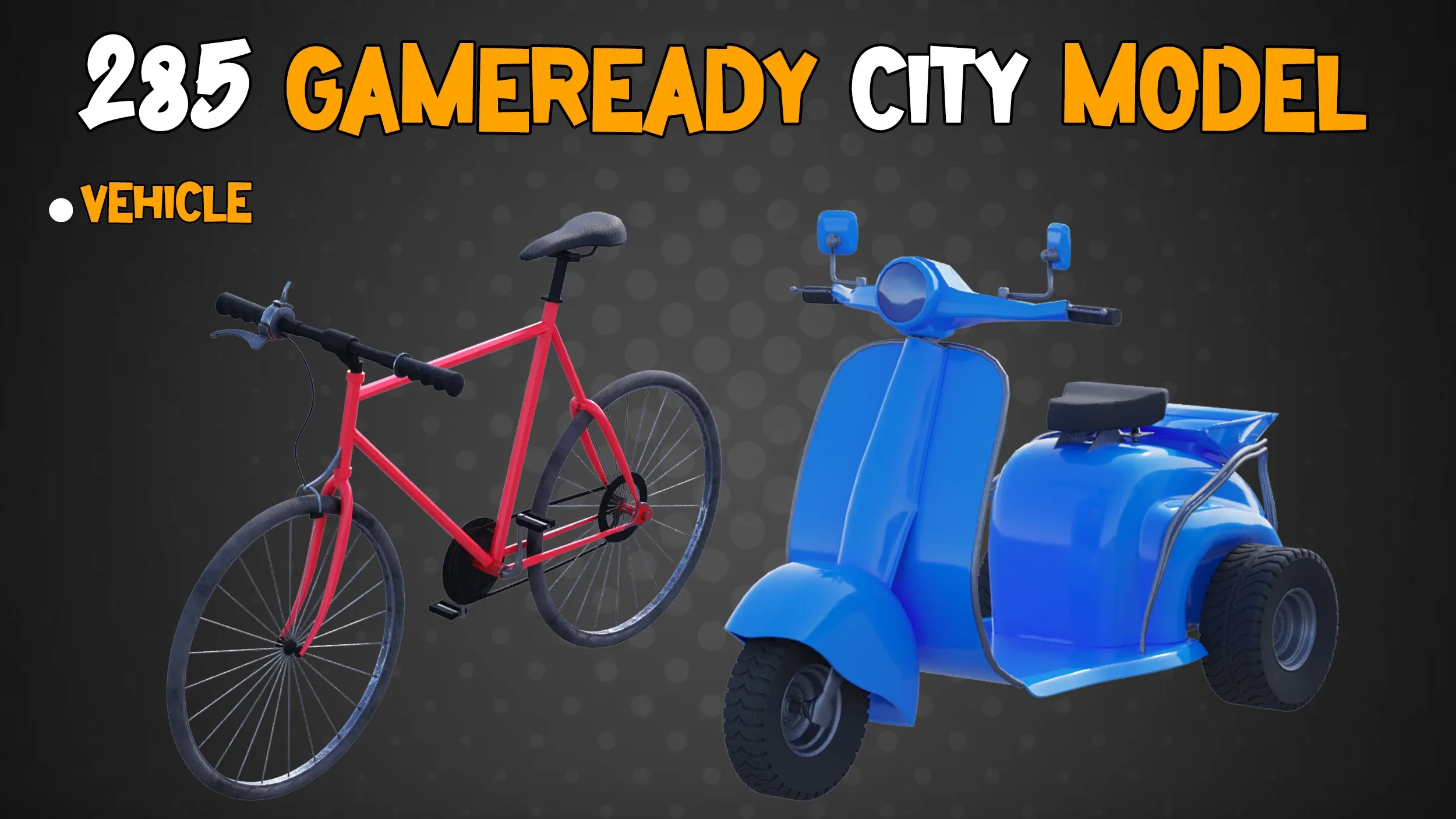 285 Game-Ready City Model - Vol 01