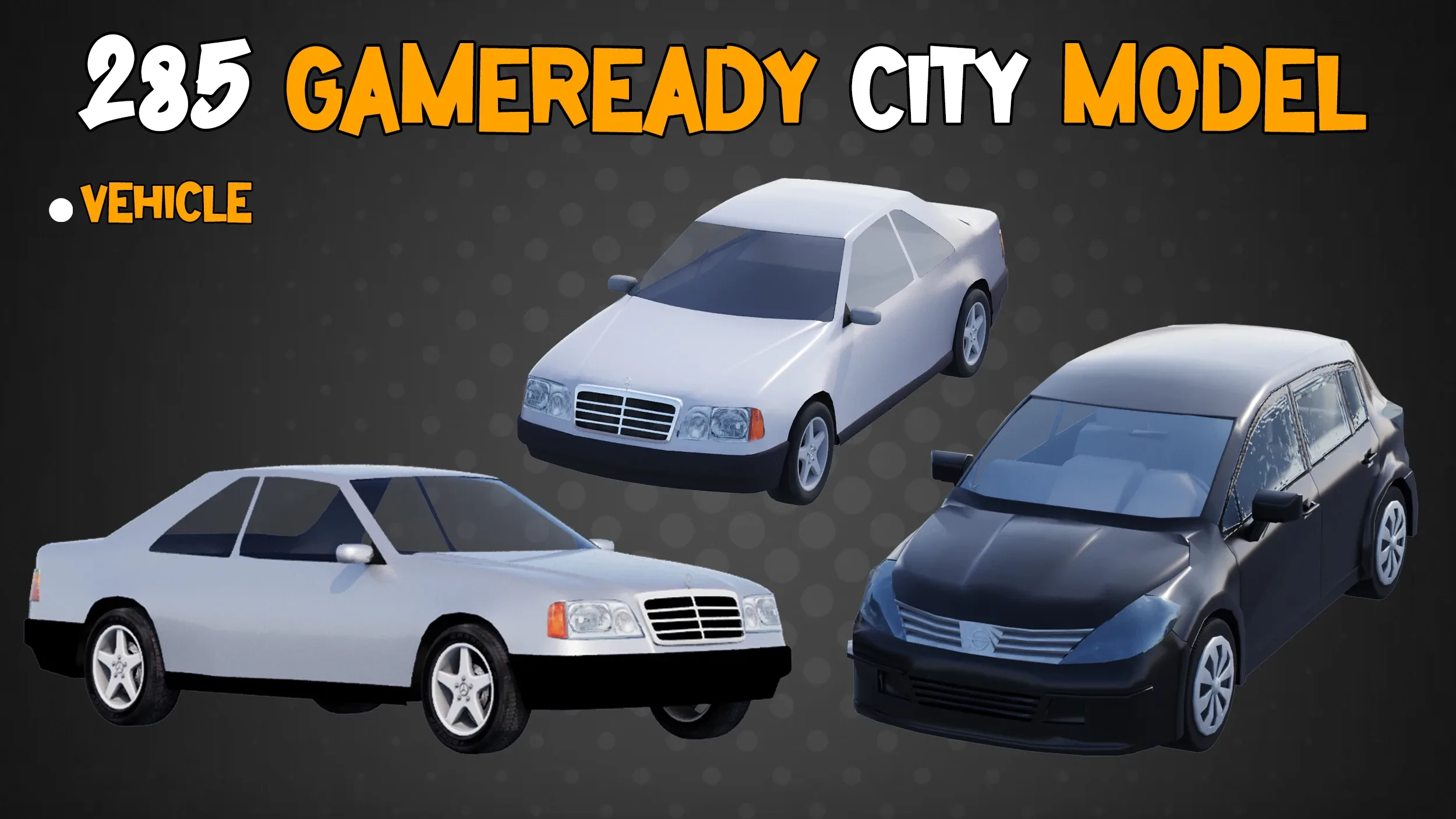 285 Game-Ready City Model - Vol 01