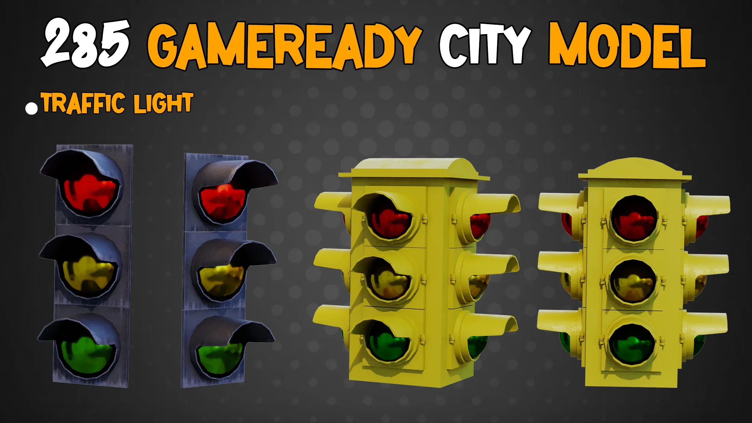 285 Game-Ready City Model - Vol 01