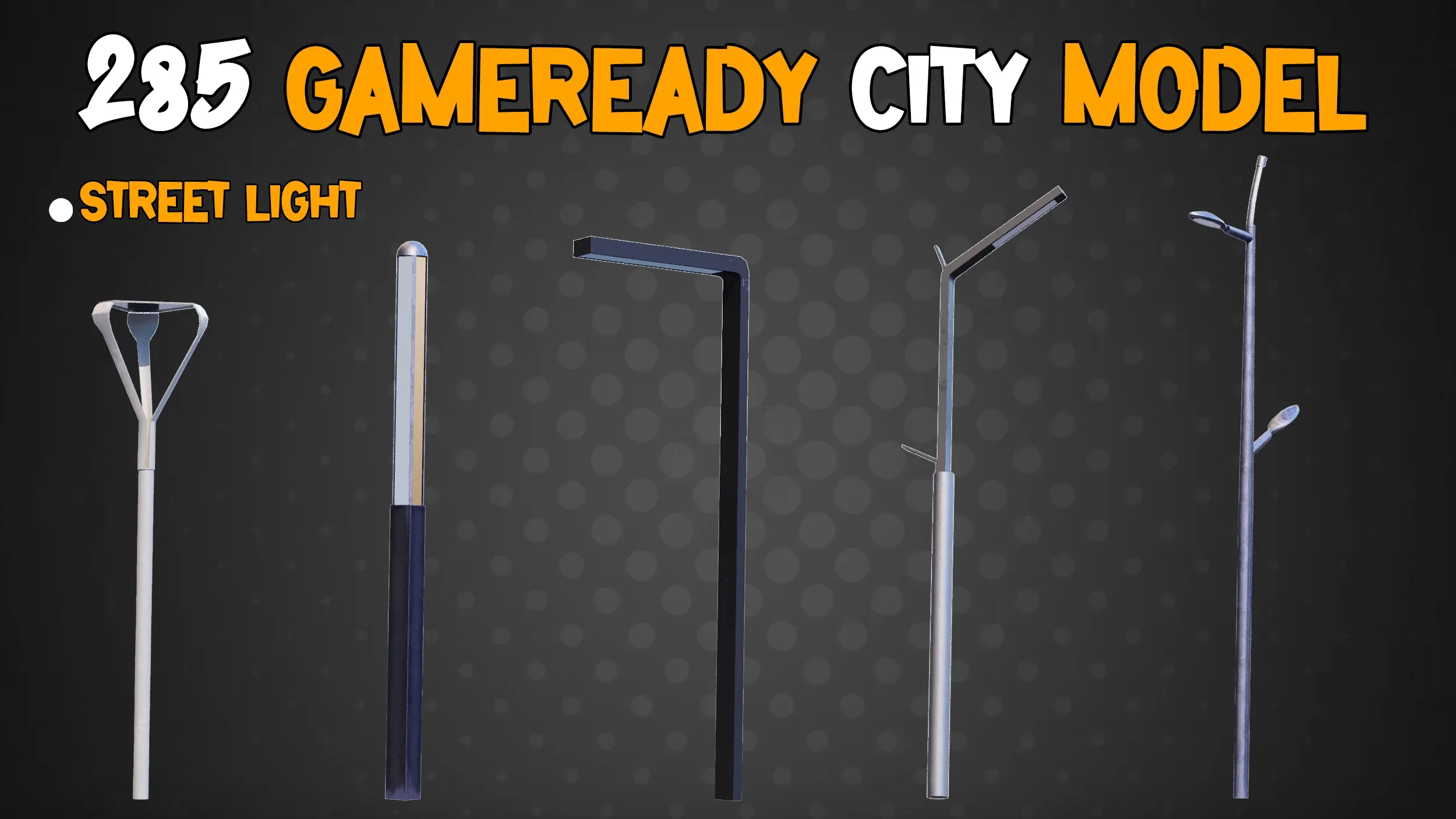 285 Game-Ready City Model - Vol 01