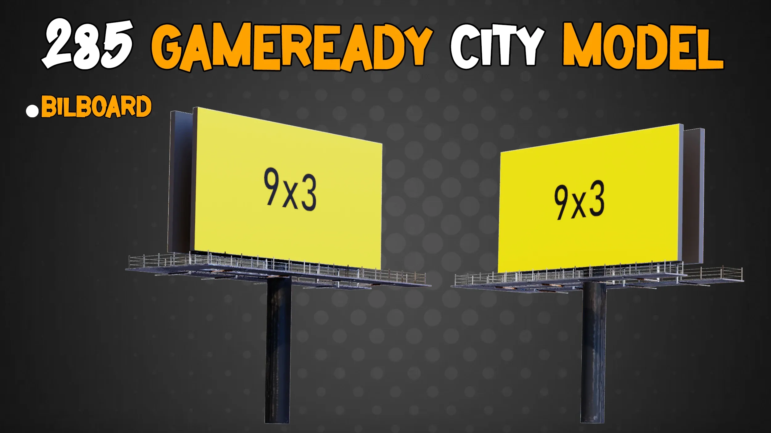 285 Game-Ready City Model - Vol 01