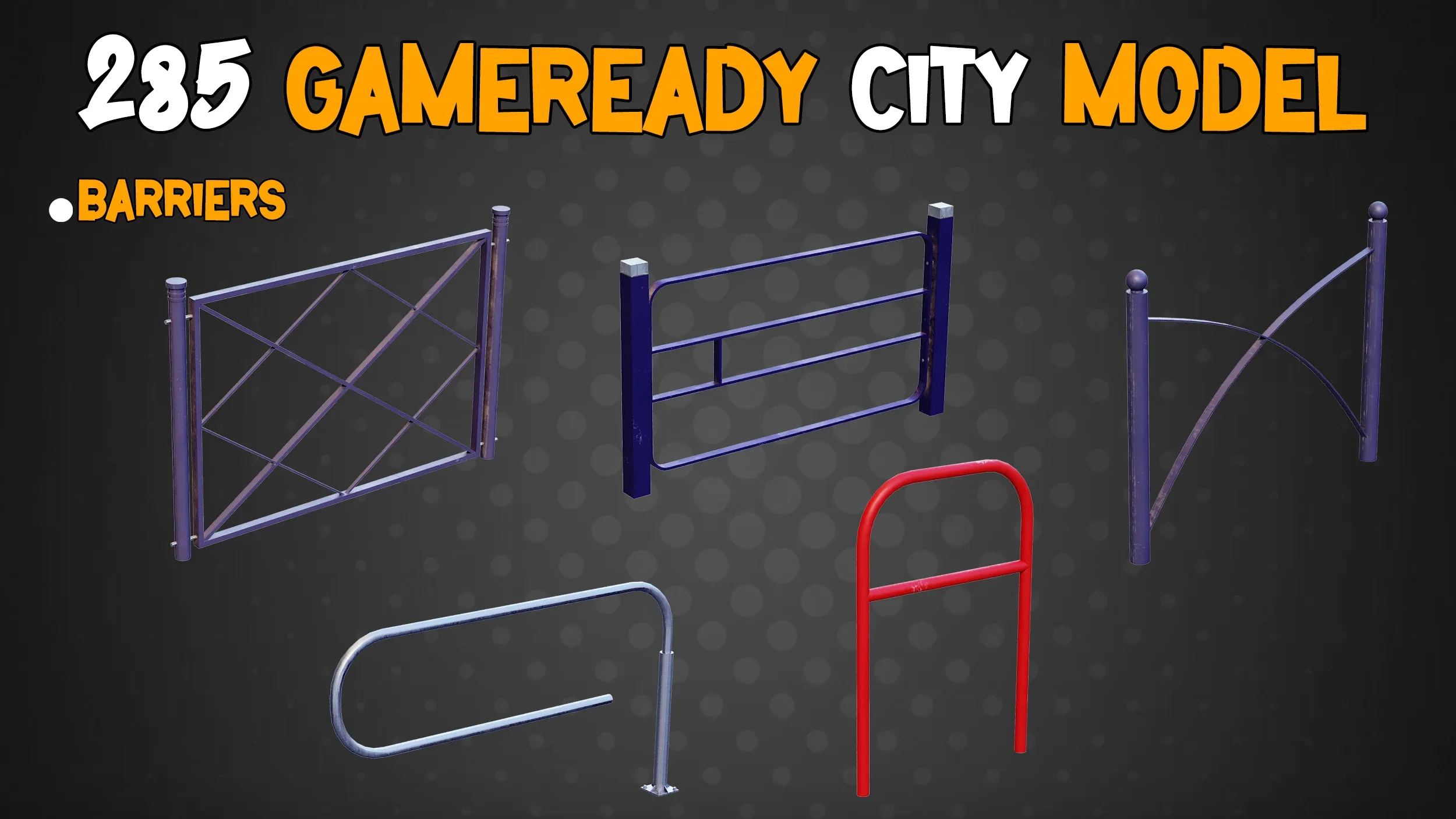 285 Game-Ready City Model - Vol 01