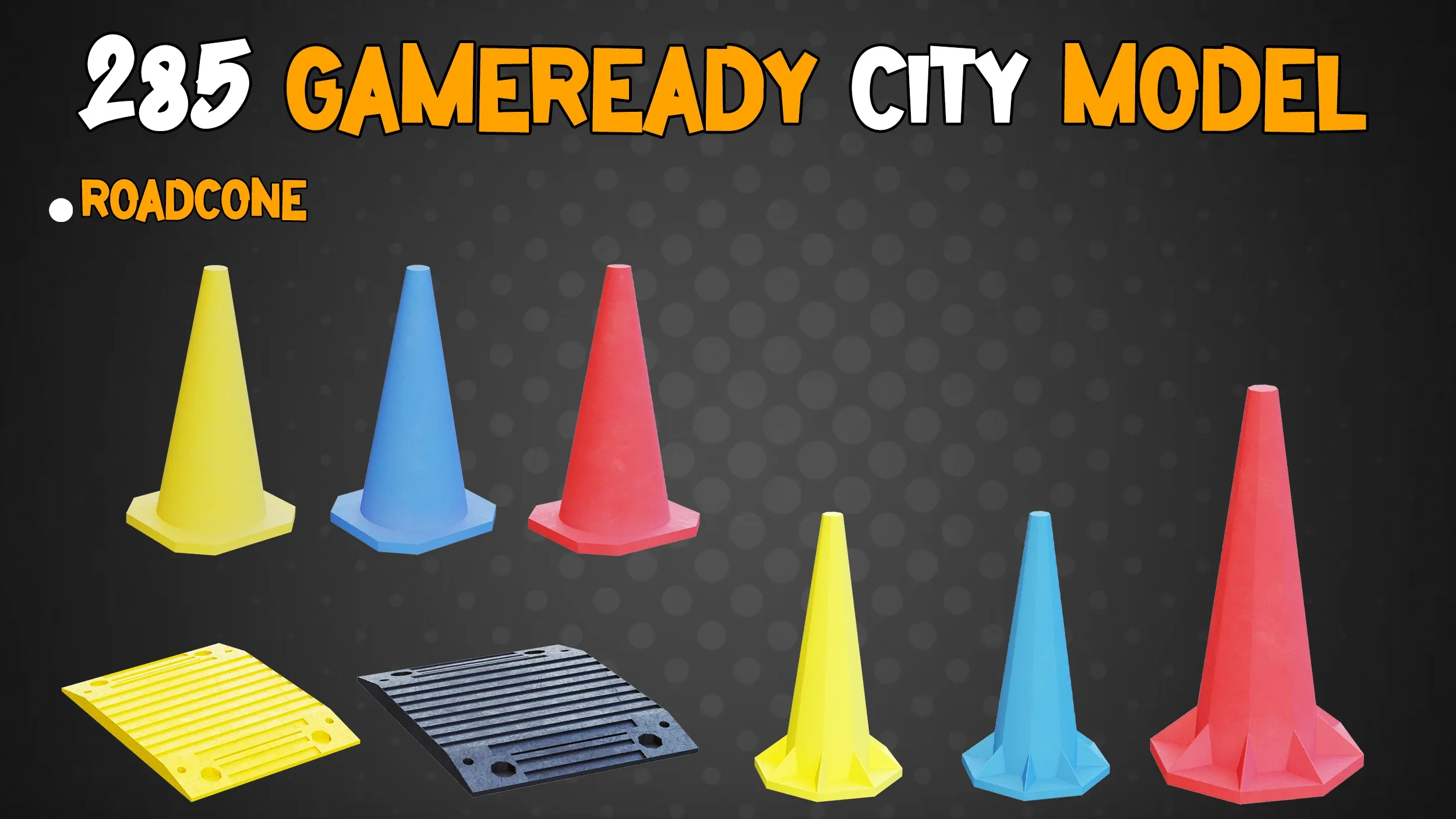 285 Game-Ready City Model - Vol 01