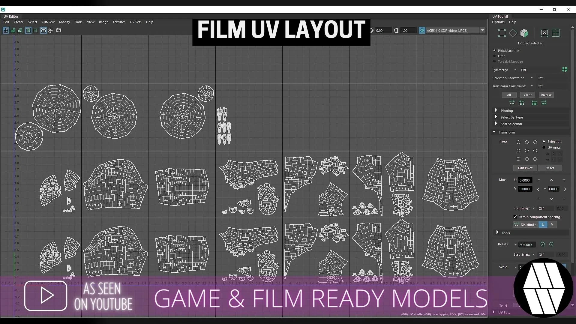 Game & Film Ready: Beholder Low Poly FBX Models