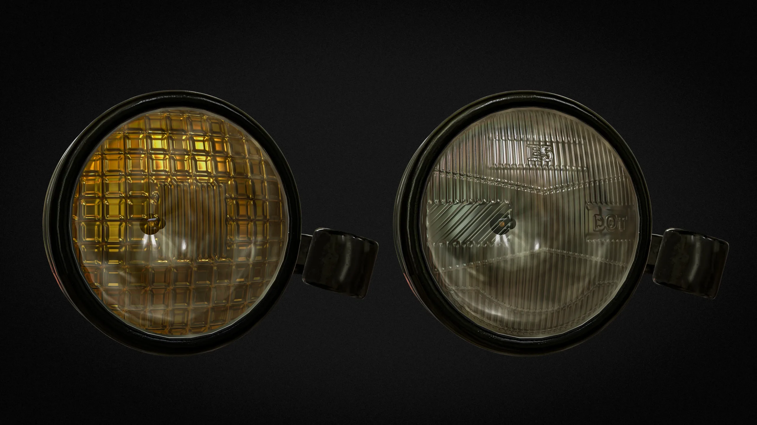 Alpha - Tutorial | Realistic Headlight Glass in Substance painter