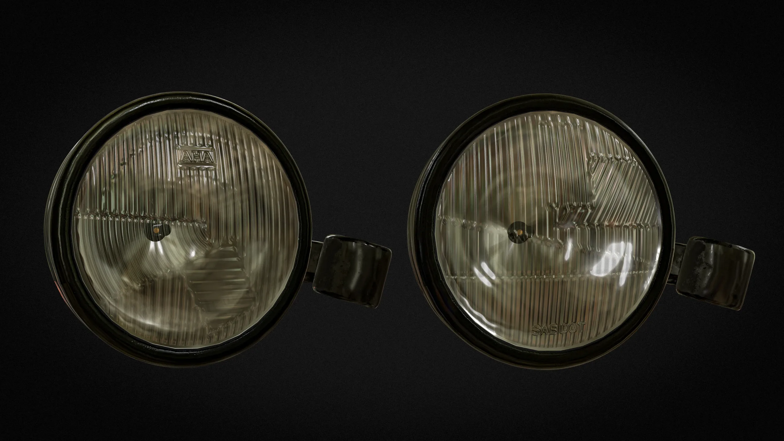 Alpha - Tutorial | Realistic Headlight Glass in Substance painter