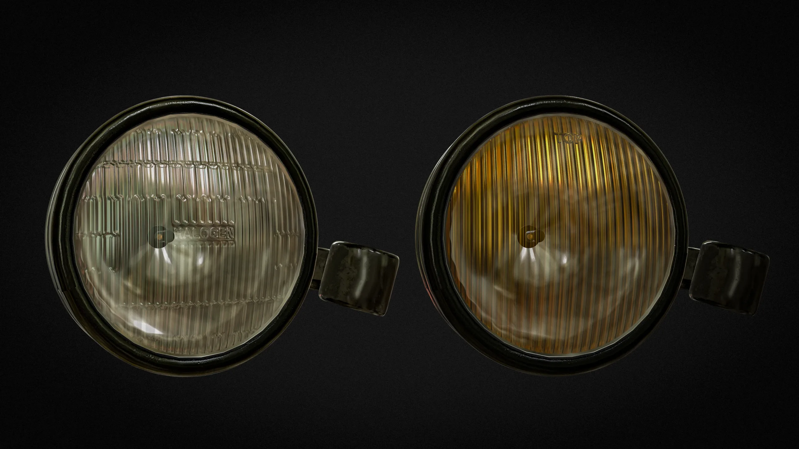 Alpha - Tutorial | Realistic Headlight Glass in Substance painter