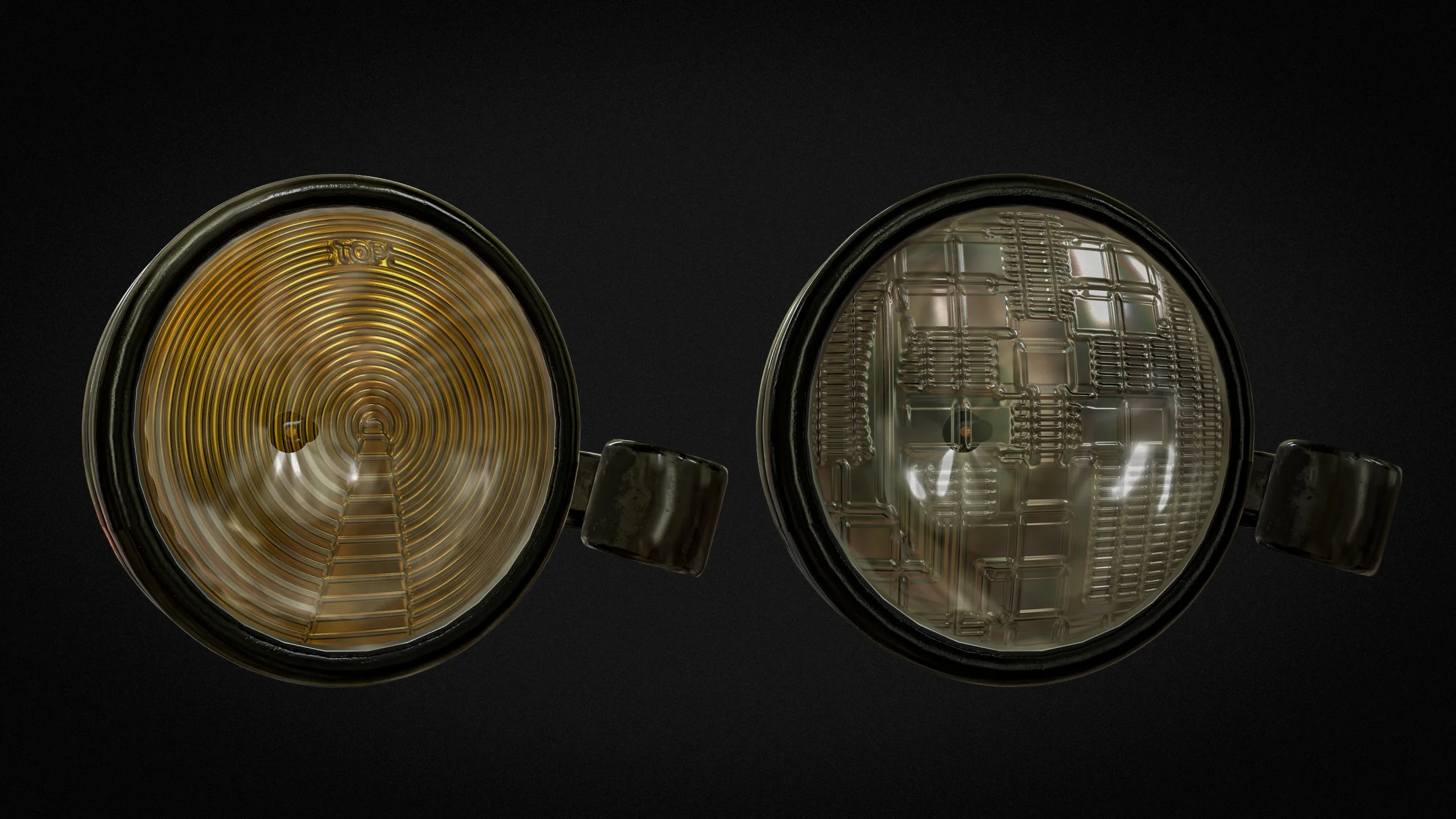 Alpha - Tutorial | Realistic Headlight Glass in Substance painter