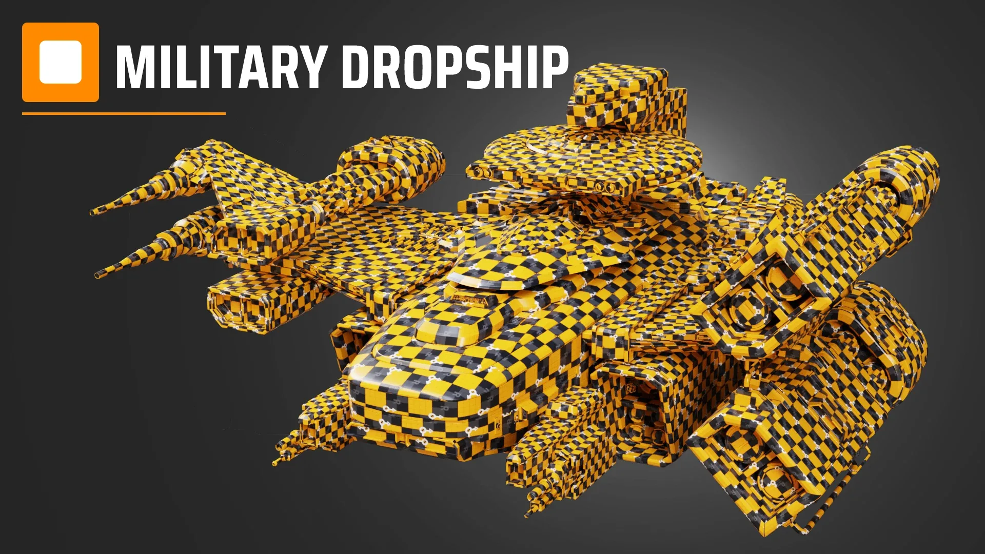 military dropship