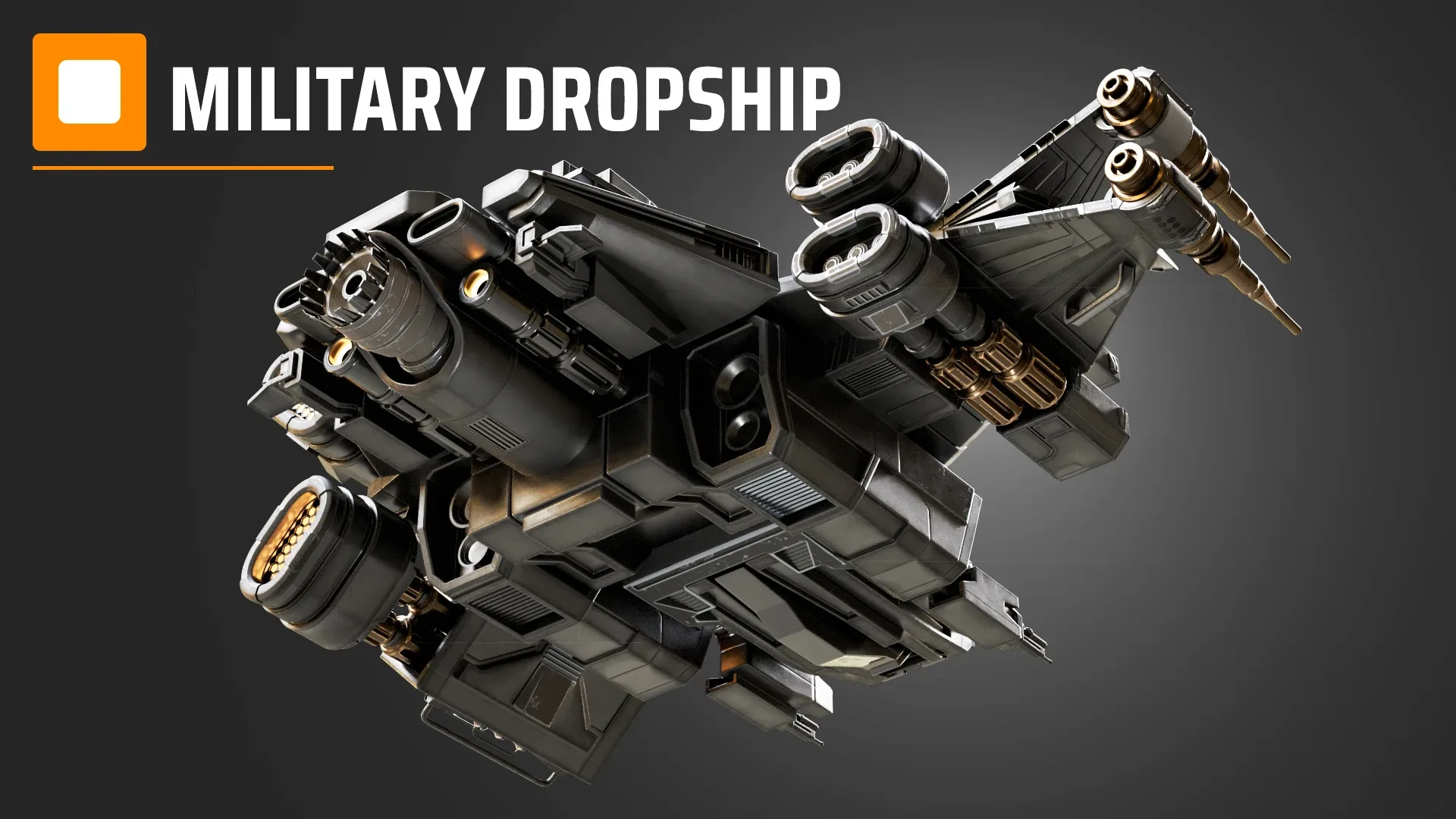 military dropship