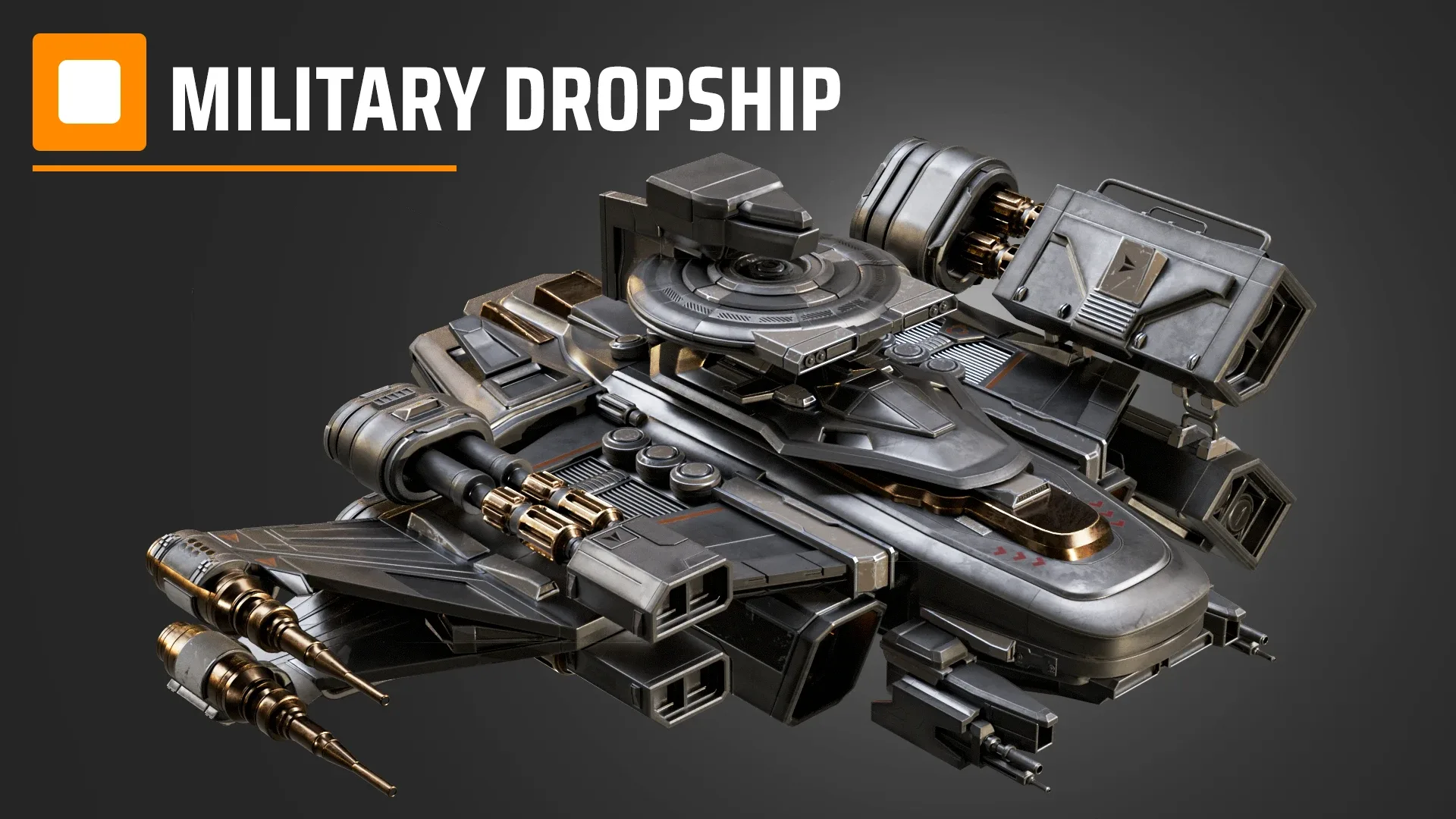 military dropship