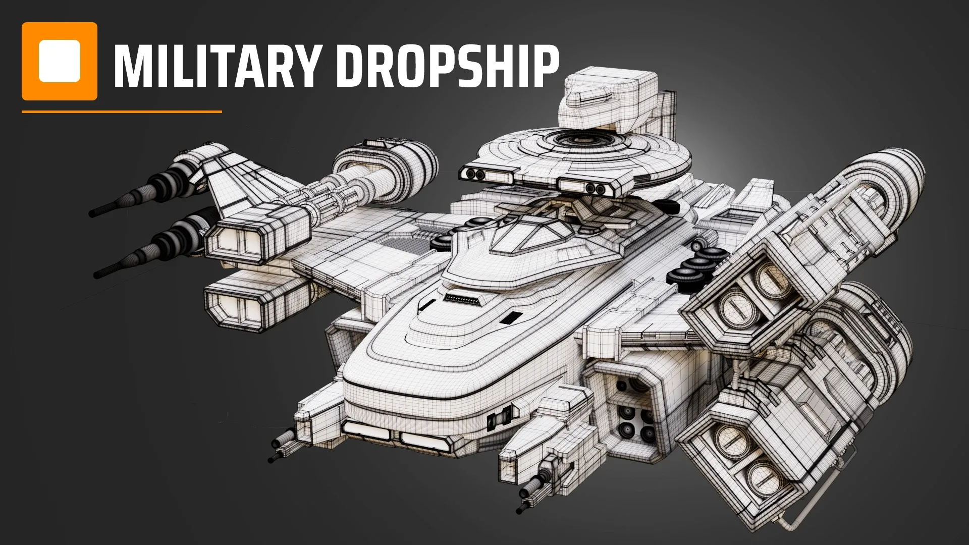 military dropship