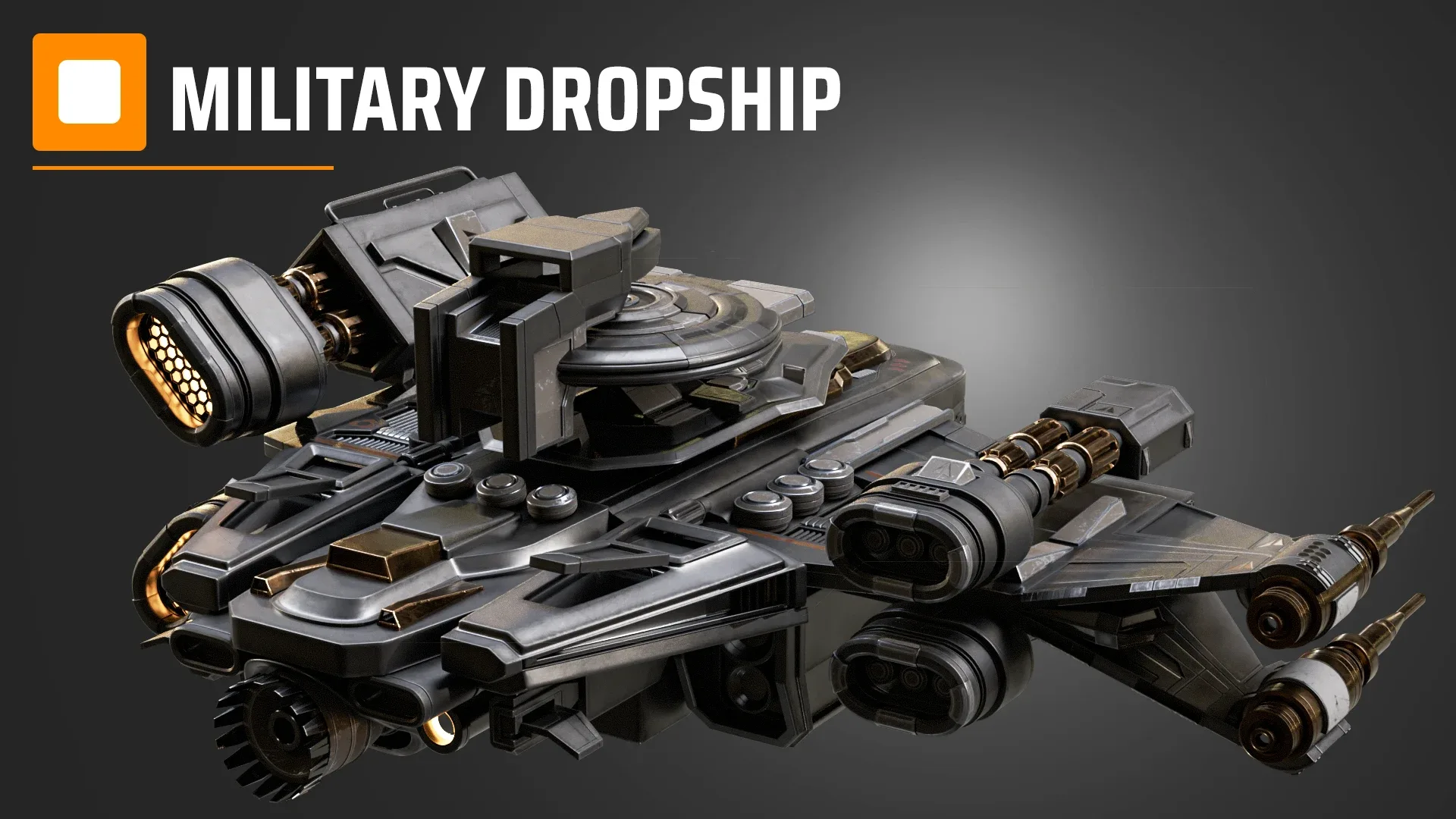 military dropship