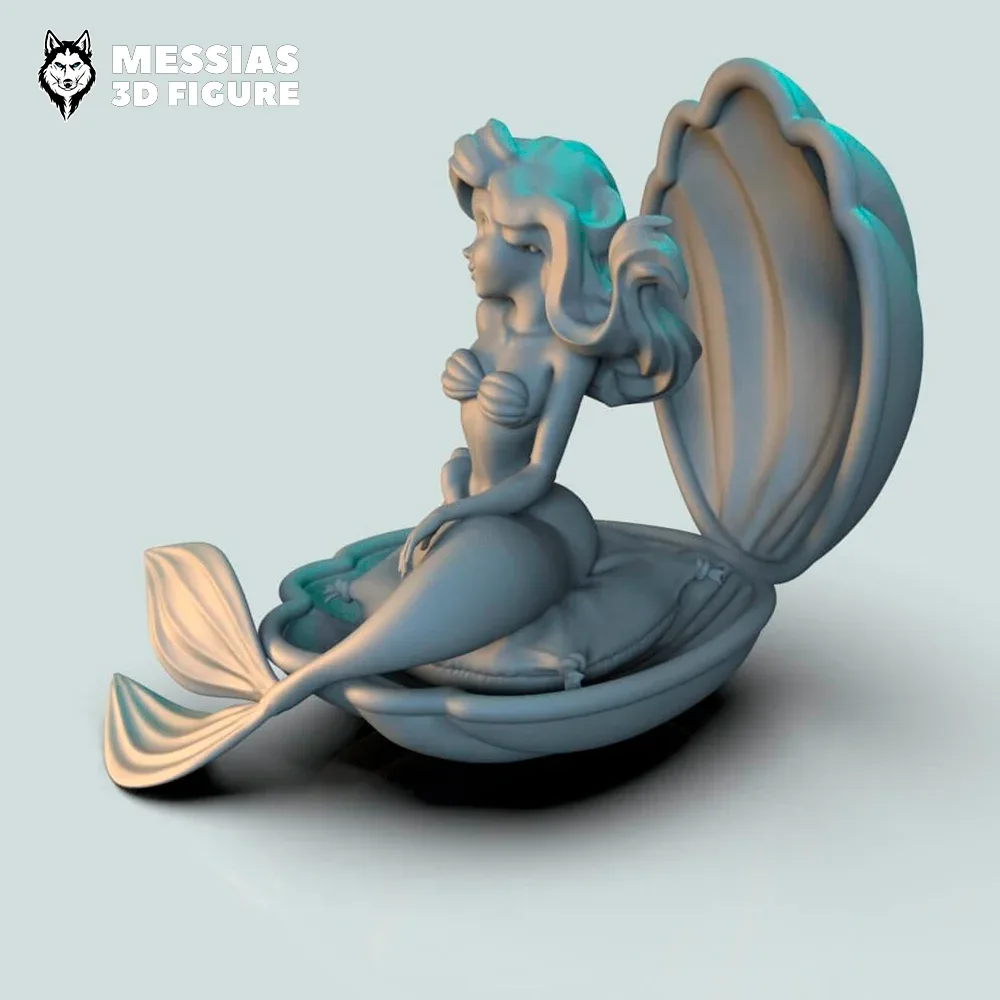 Classic Little Mermaid Figure 3D Print Model