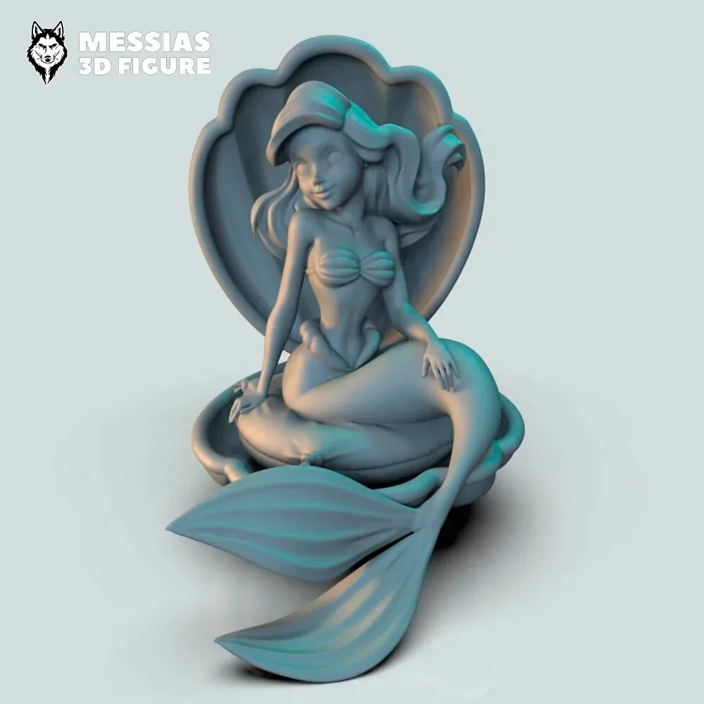 Classic Little Mermaid Figure 3D Print Model