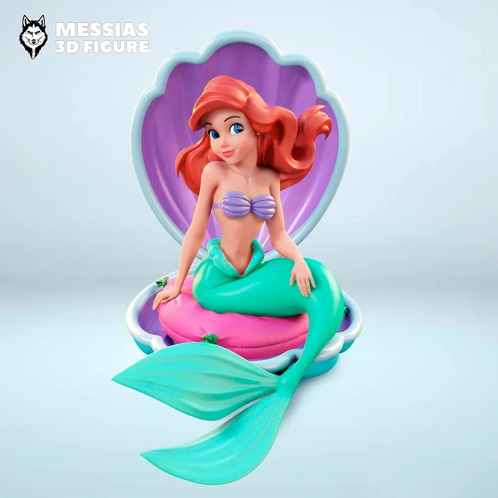 Classic Little Mermaid Figure 3D Print Model