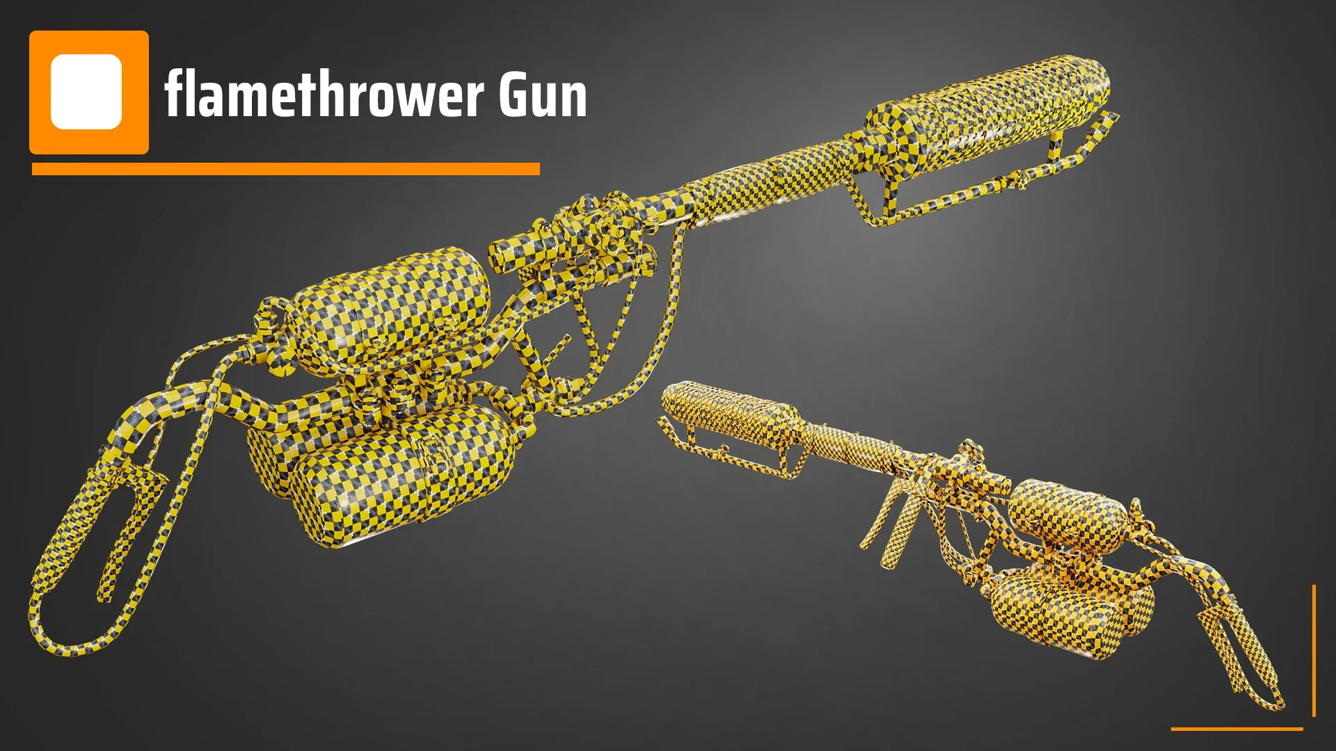Flamethrower gun