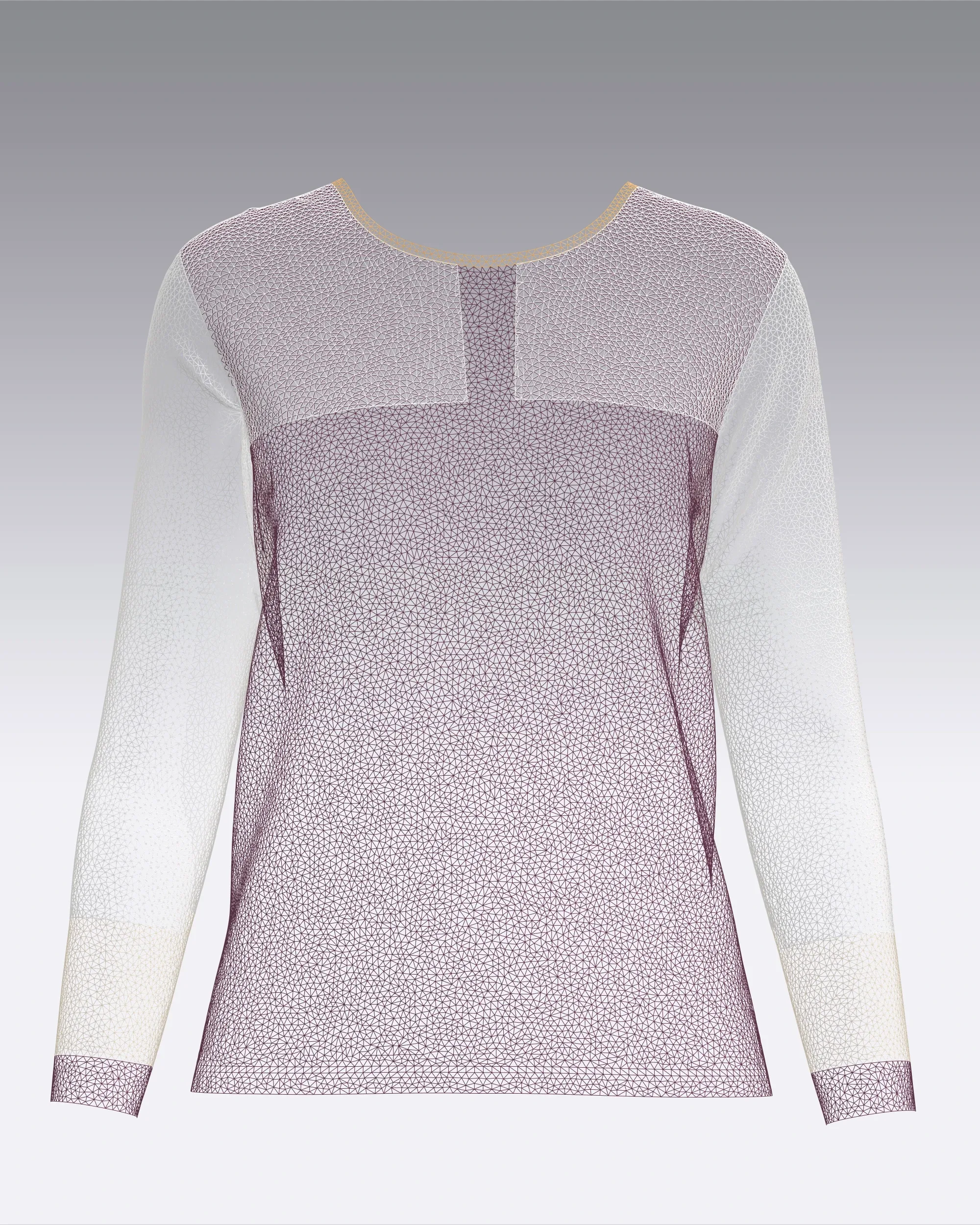 Ladies Long sleeve Tshirt | Marvelous / Clo3d / obj / fbx