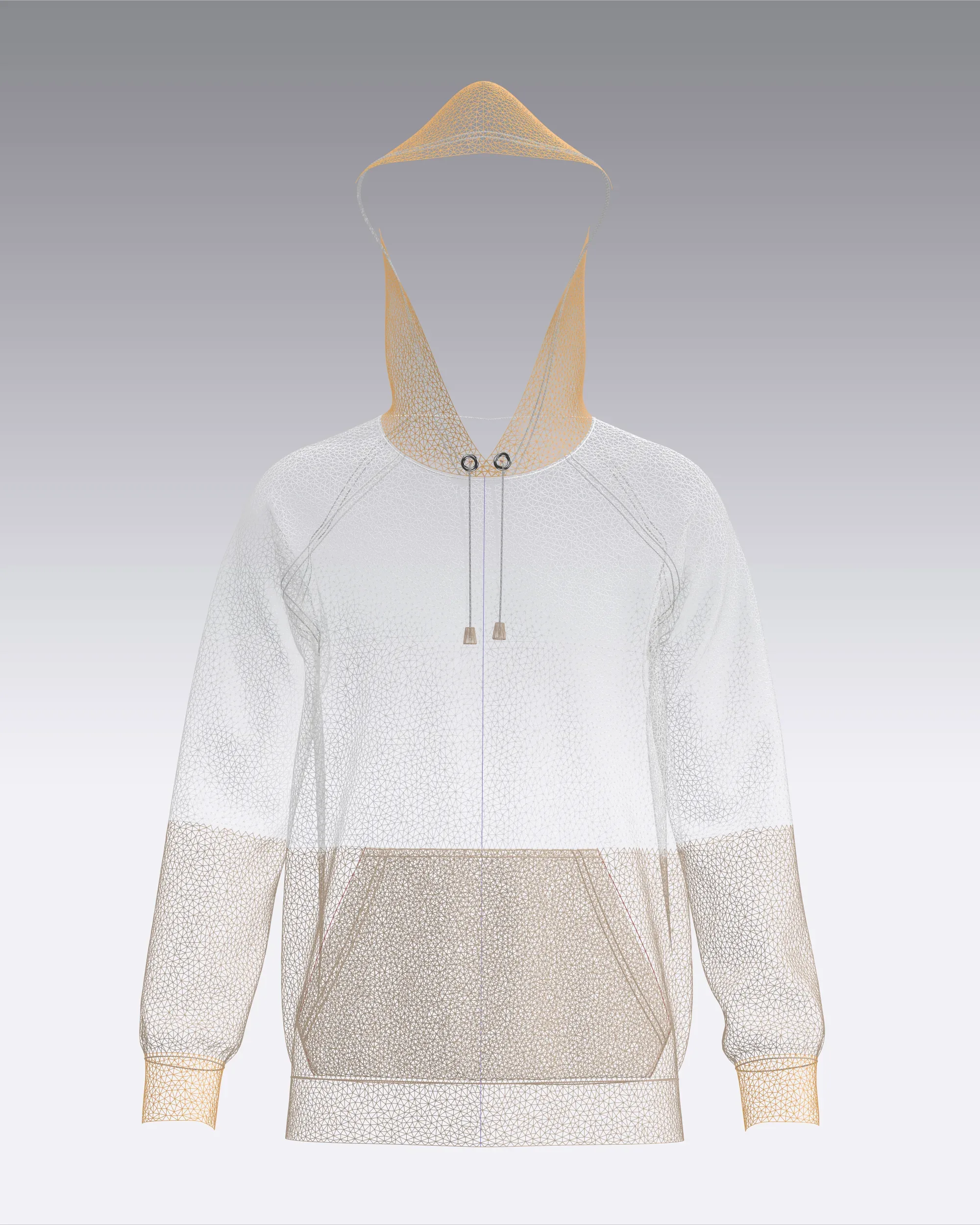 Hoodie-Melange | Marvelous / Clo3d / obj / fbx