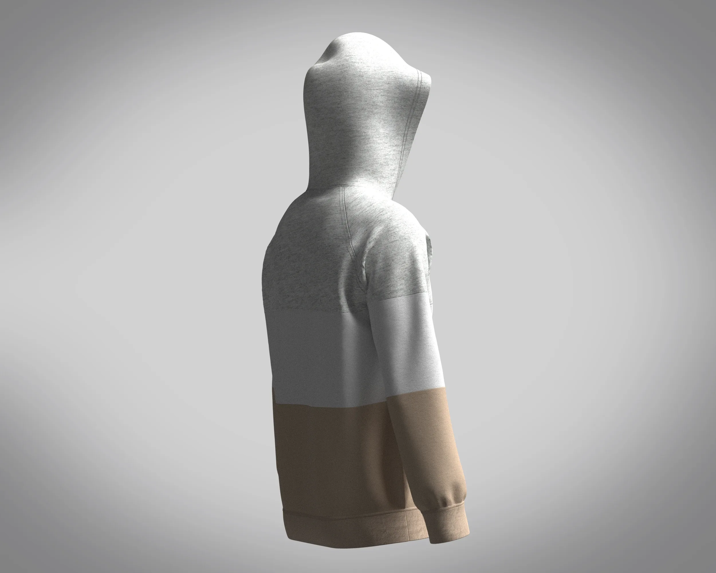 Hoodie-Melange | Marvelous / Clo3d / obj / fbx