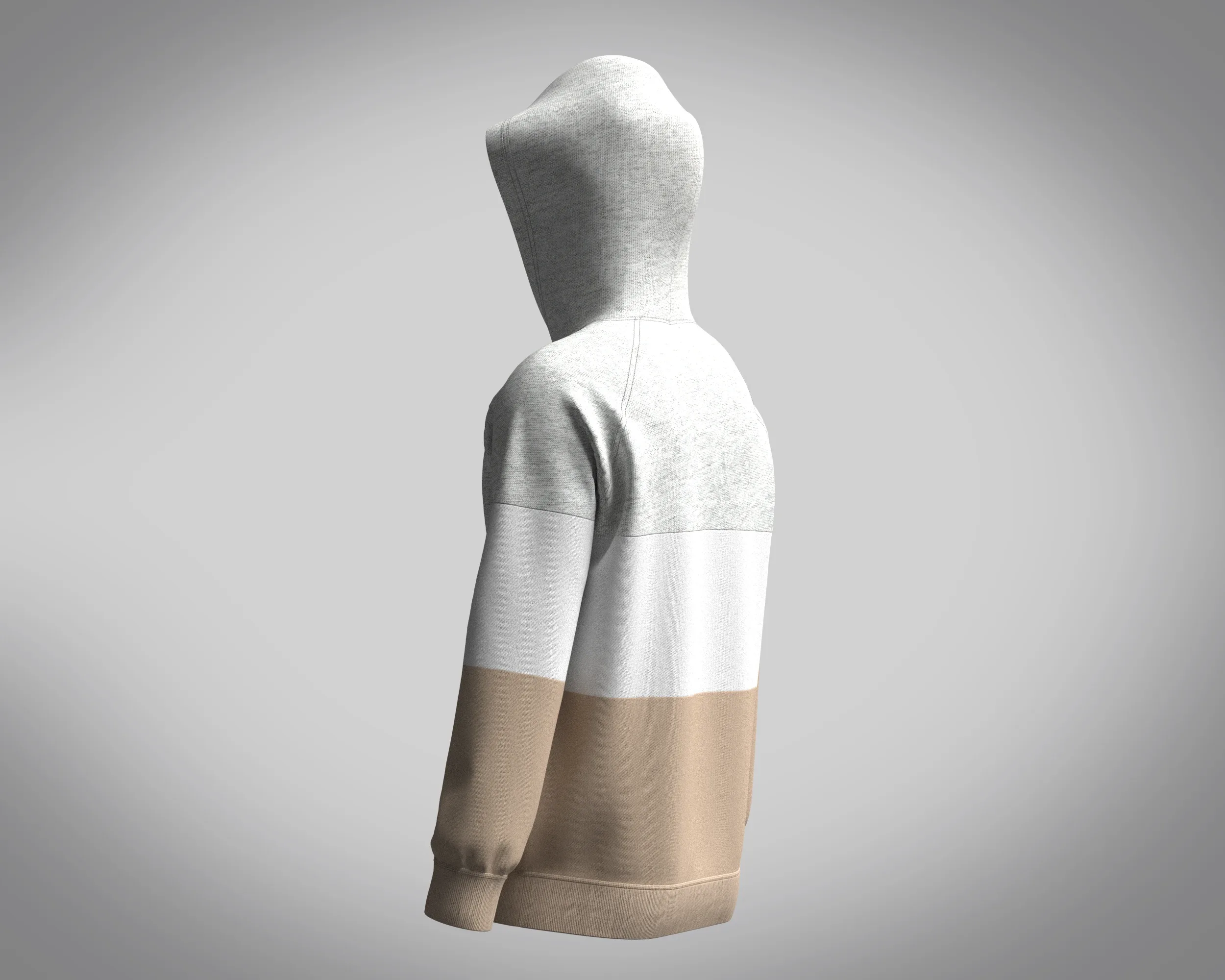 Hoodie-Melange | Marvelous / Clo3d / obj / fbx