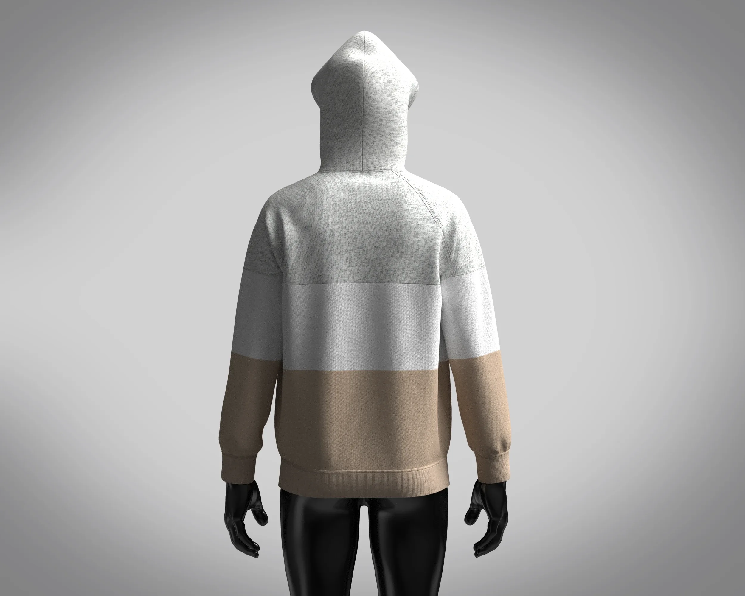 Hoodie-Melange | Marvelous / Clo3d / obj / fbx
