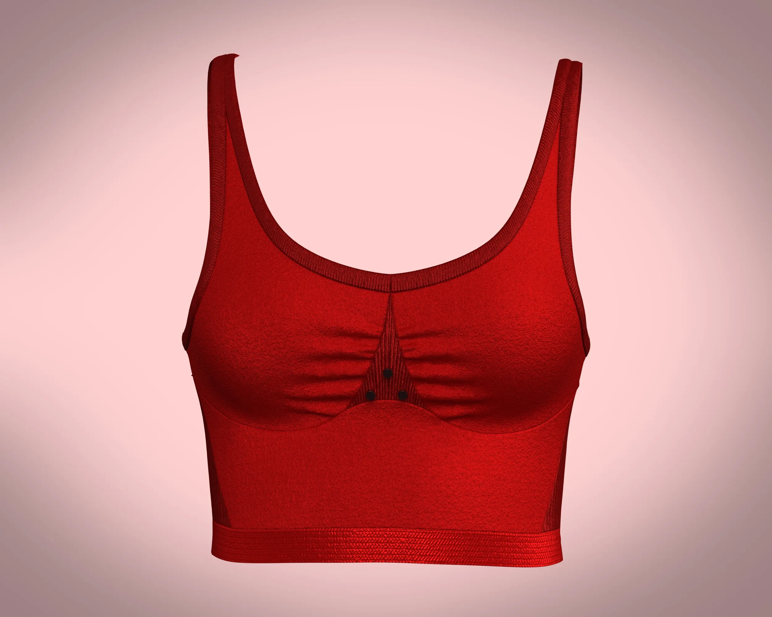 Girls Sports Bra-Tank Tops | Marvelous / Clo3d / obj / fbx